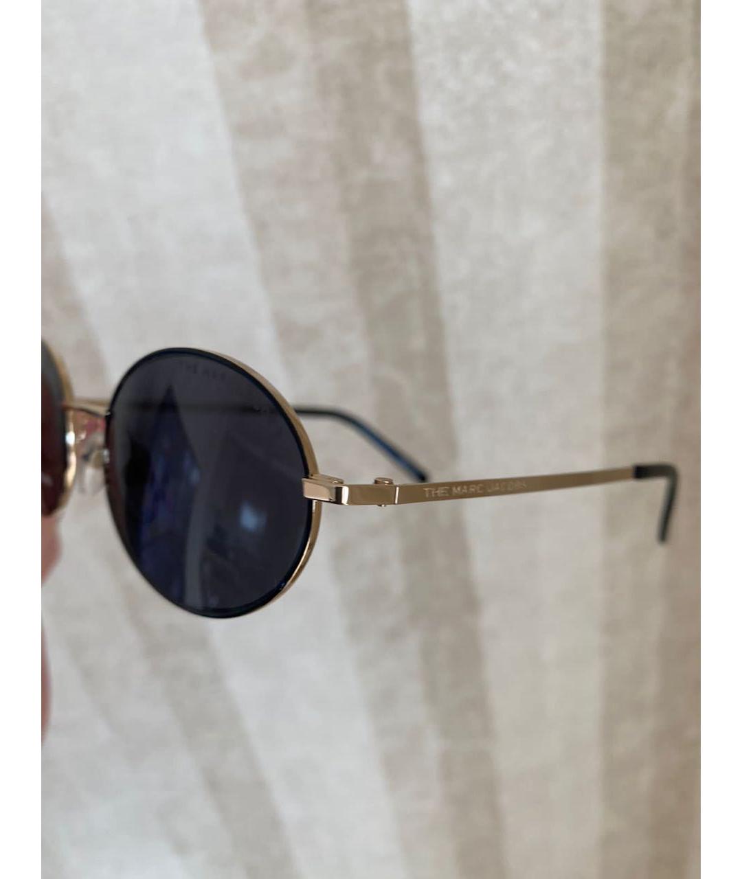 MARC BY MARC JACOBS Черные металлические солнцезащитные очки, фото 3