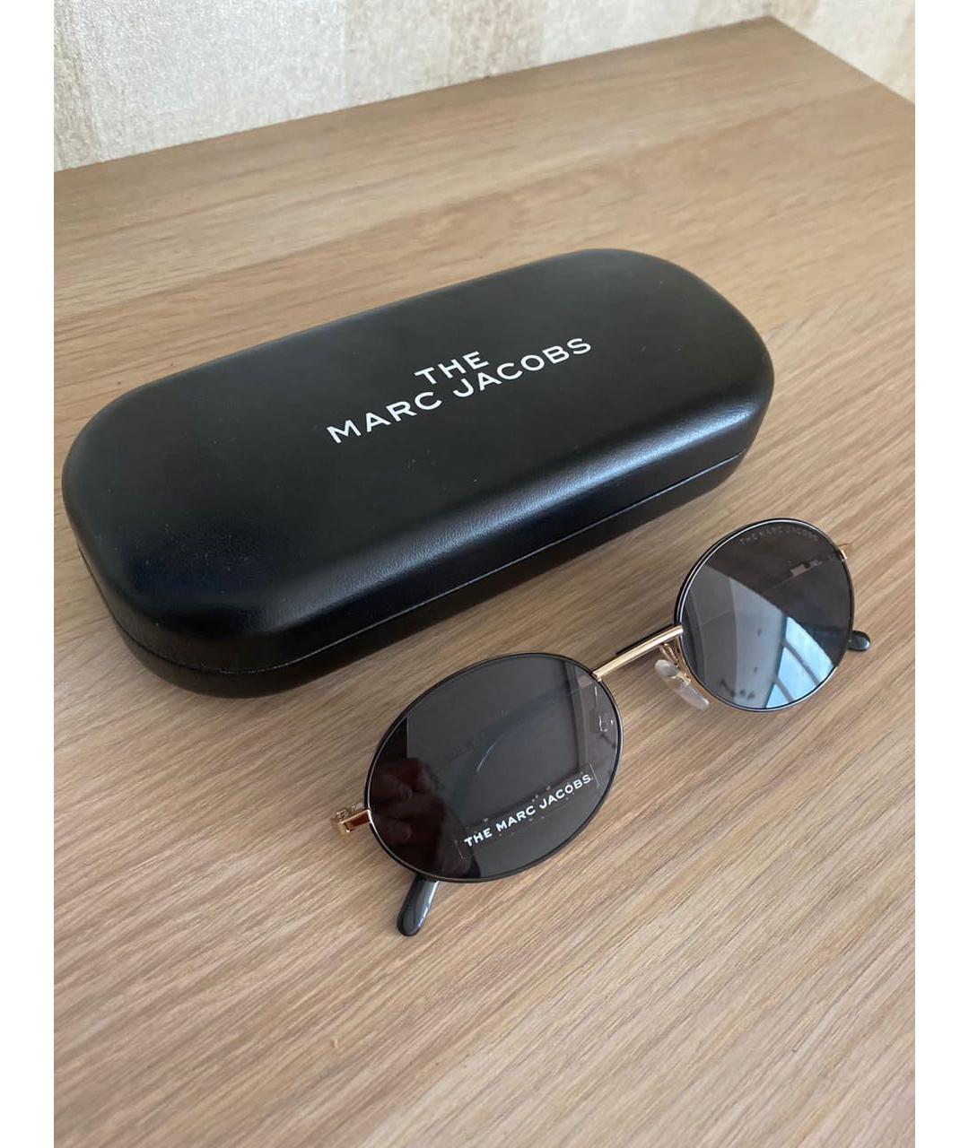 MARC BY MARC JACOBS Черные металлические солнцезащитные очки, фото 4