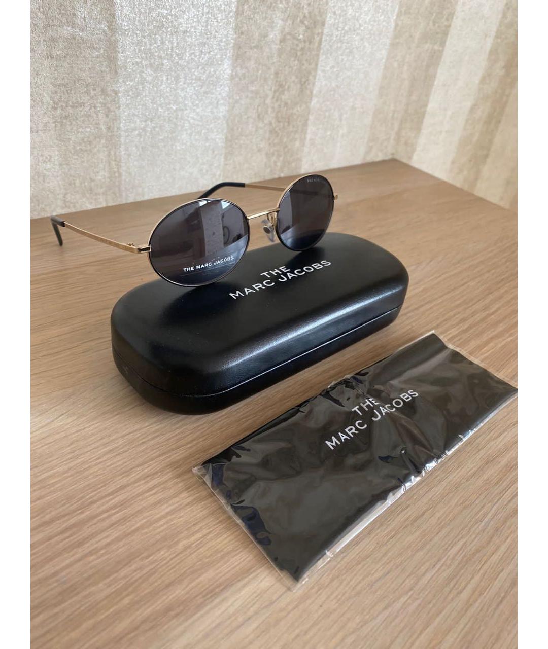 MARC BY MARC JACOBS Черные металлические солнцезащитные очки, фото 2