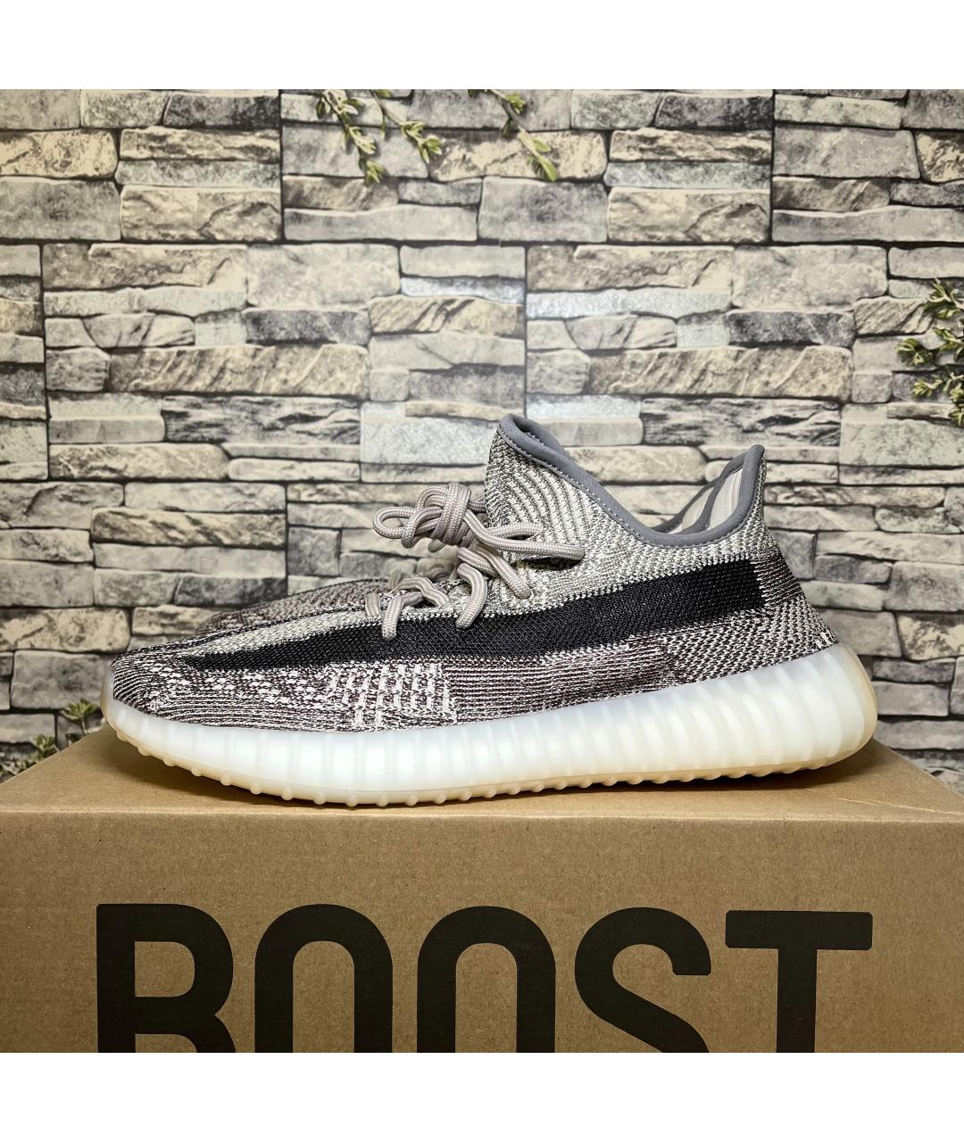 ADIDAS YEEZY Серые текстильные кроссовки, фото 10