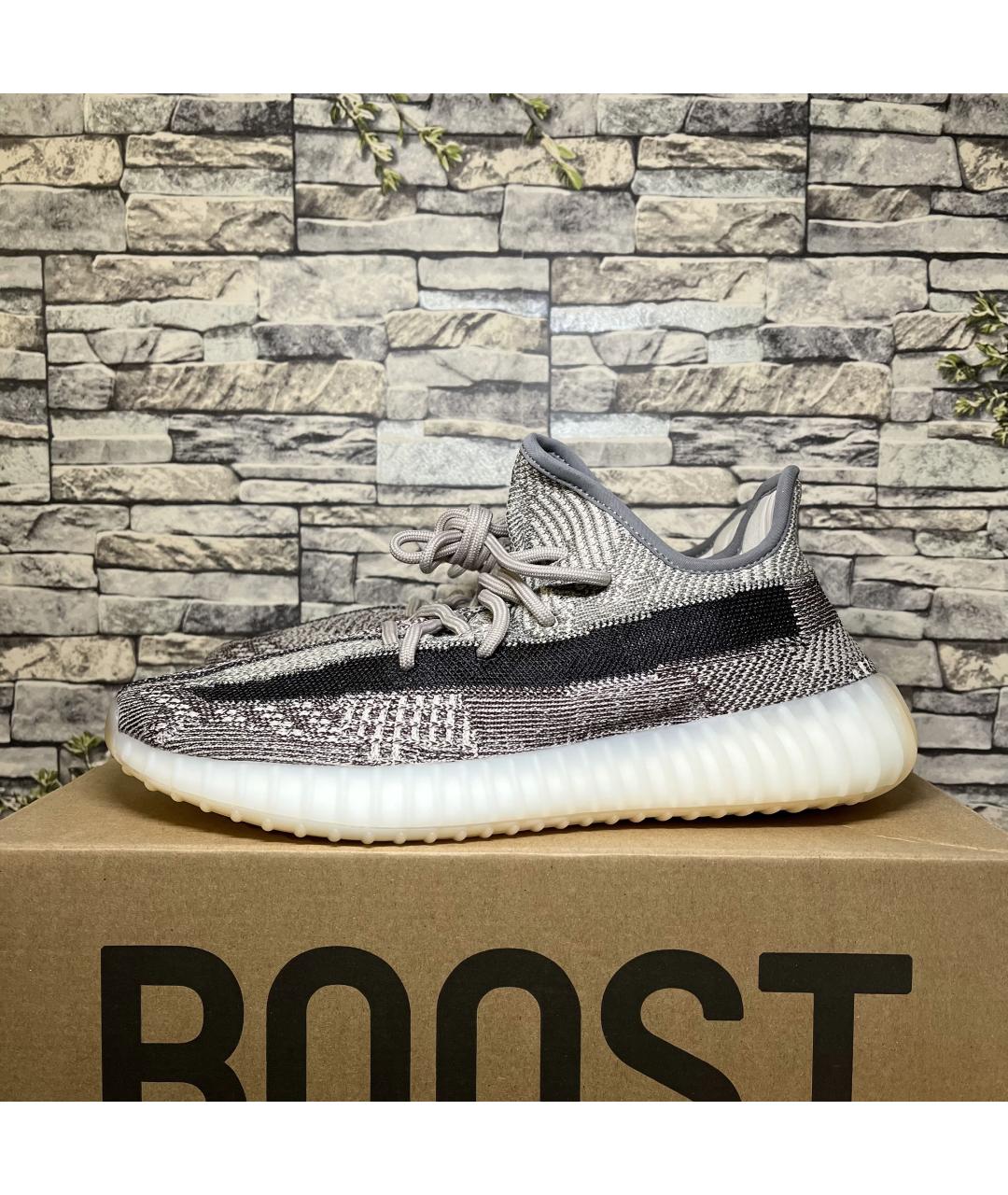 ADIDAS YEEZY Серые текстильные кроссовки, фото 2