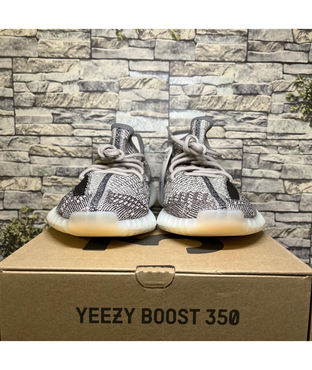 ADIDAS YEEZY Серые текстильные кроссовки, фото 4