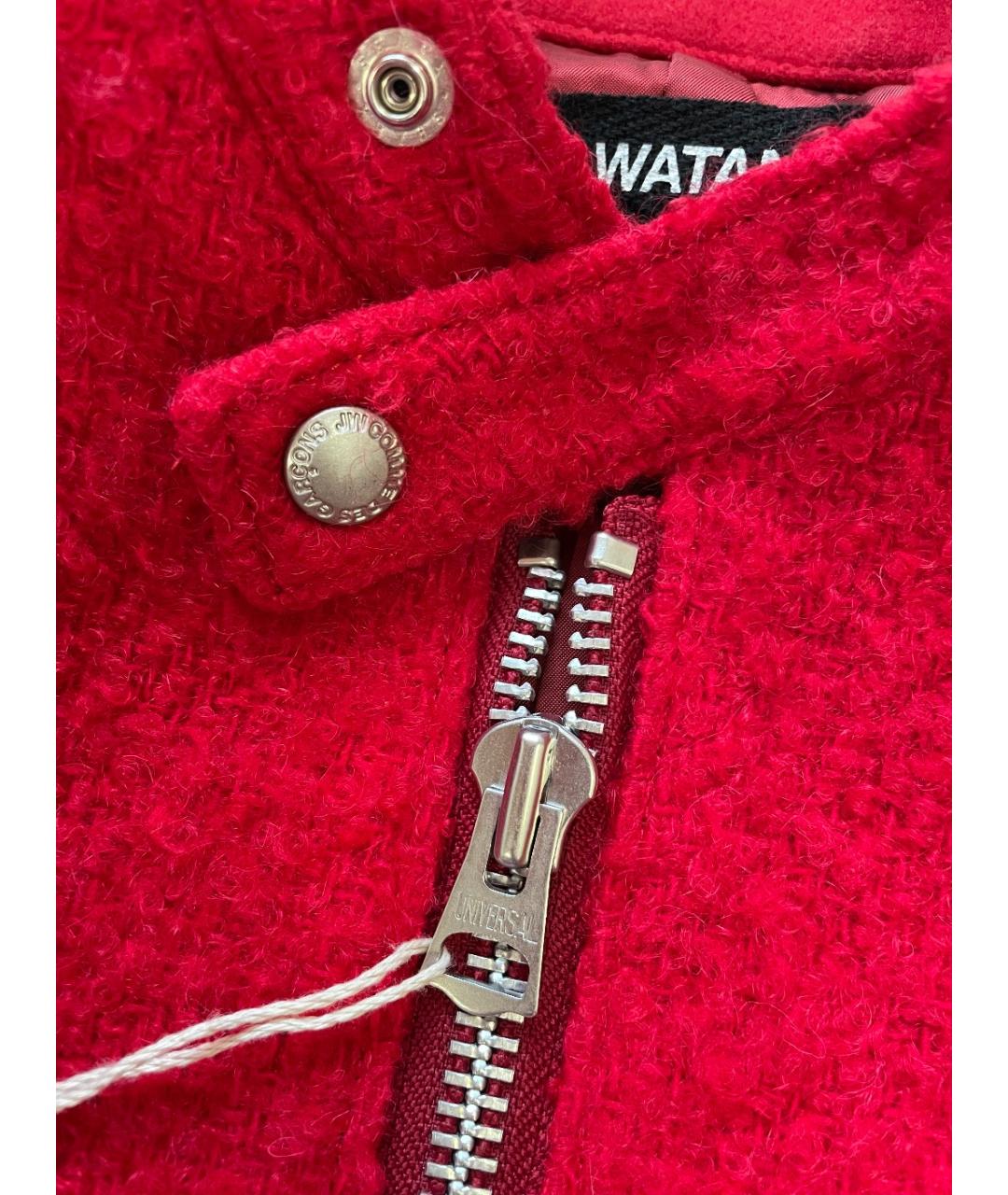 JUNYA WATANABE COMME DES GARÇONS Красная шерстяная куртка, фото 7