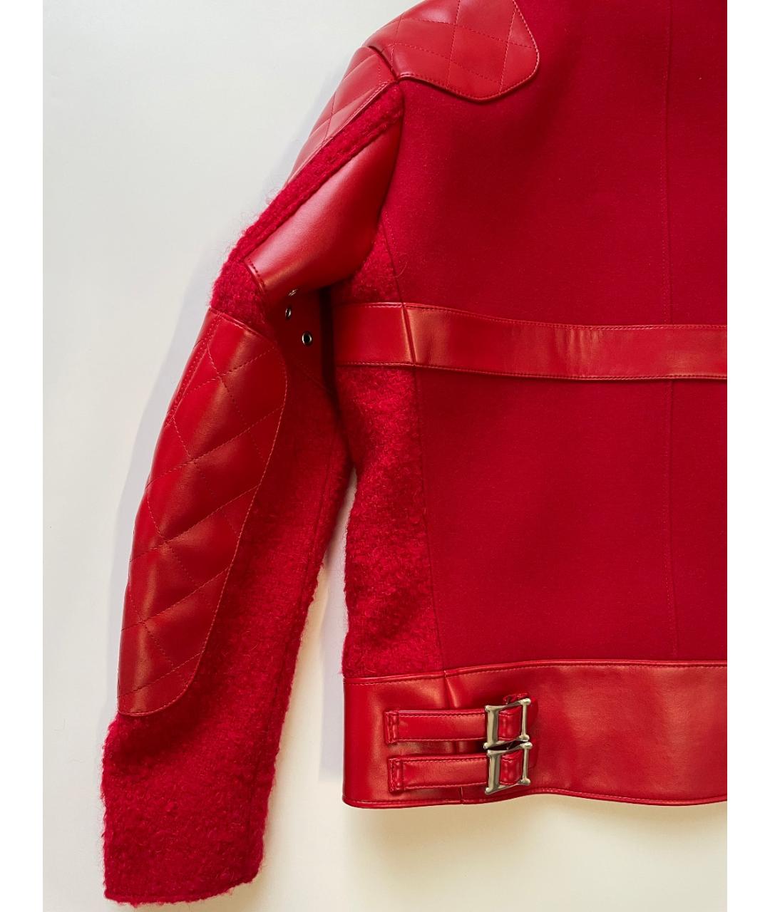 JUNYA WATANABE COMME DES GARÇONS Красная шерстяная куртка, фото 9