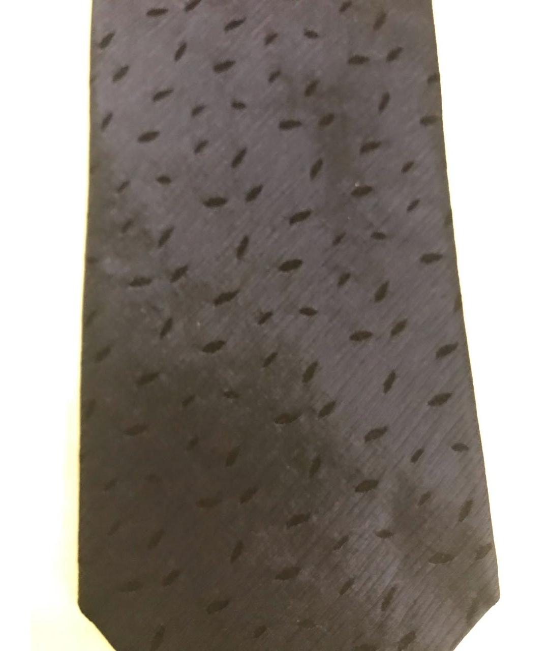 CERRUTI 1881 Темно-синий шелковый галстук, фото 4