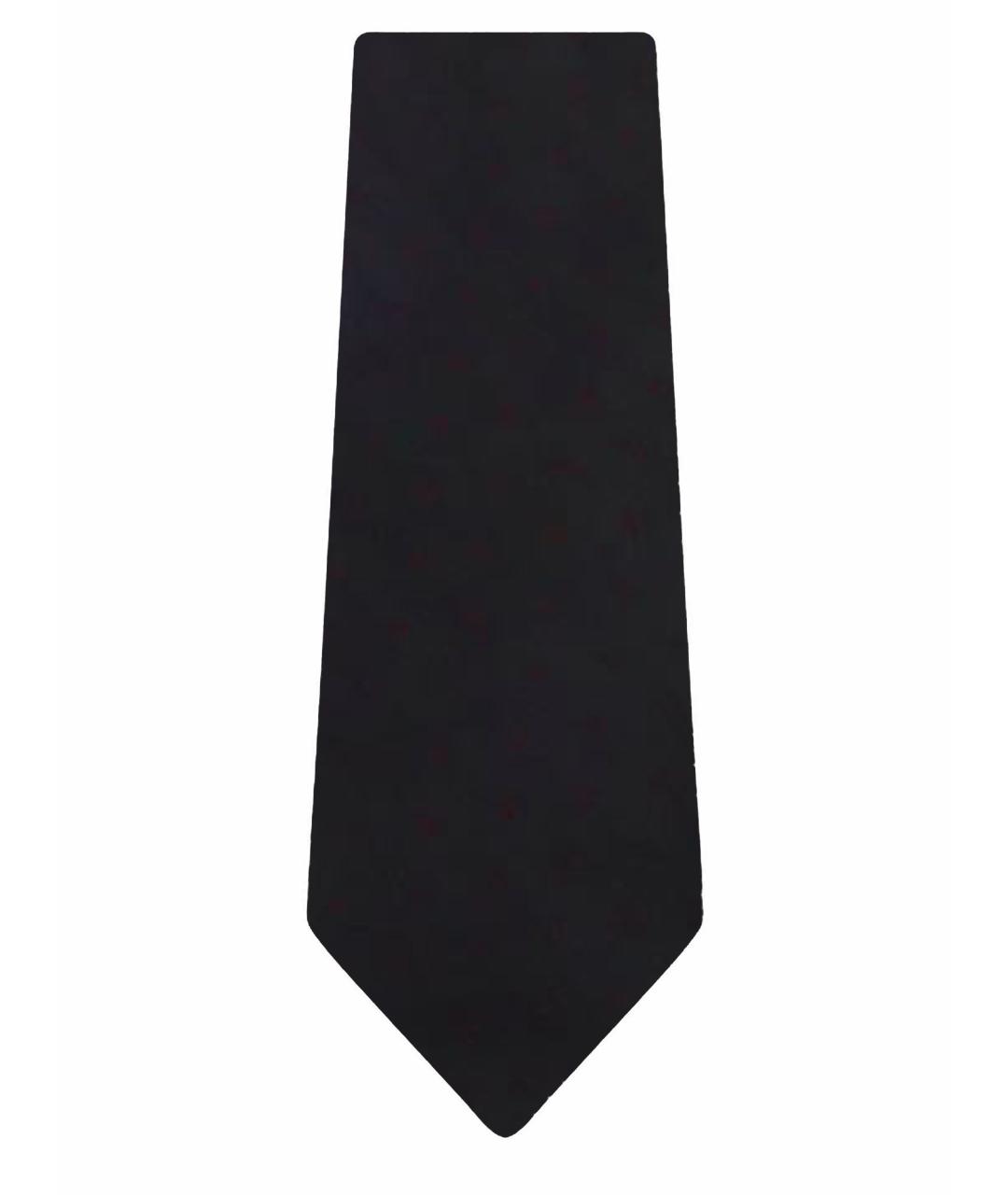 LOUIS FERAUD Темно-синий шелковый галстук, фото 1