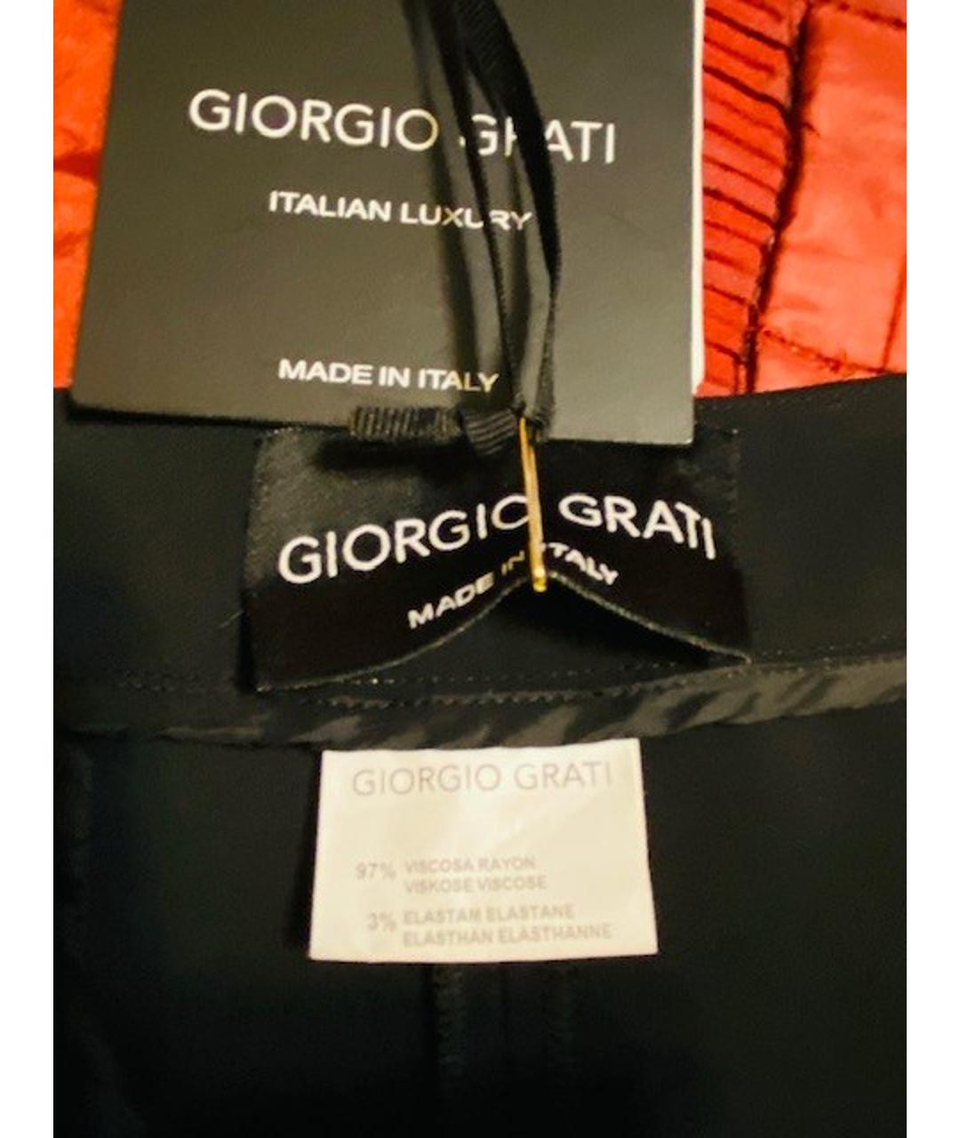GIORGIO GRATI Бежевый вискозный жакет/пиджак, фото 4