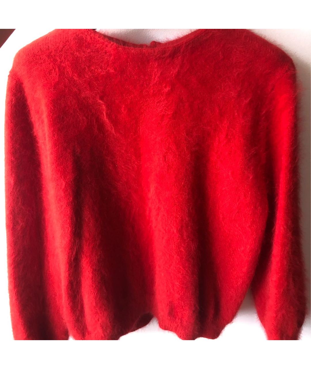 PRADA Красный шерстяной джемпер / свитер, фото 5