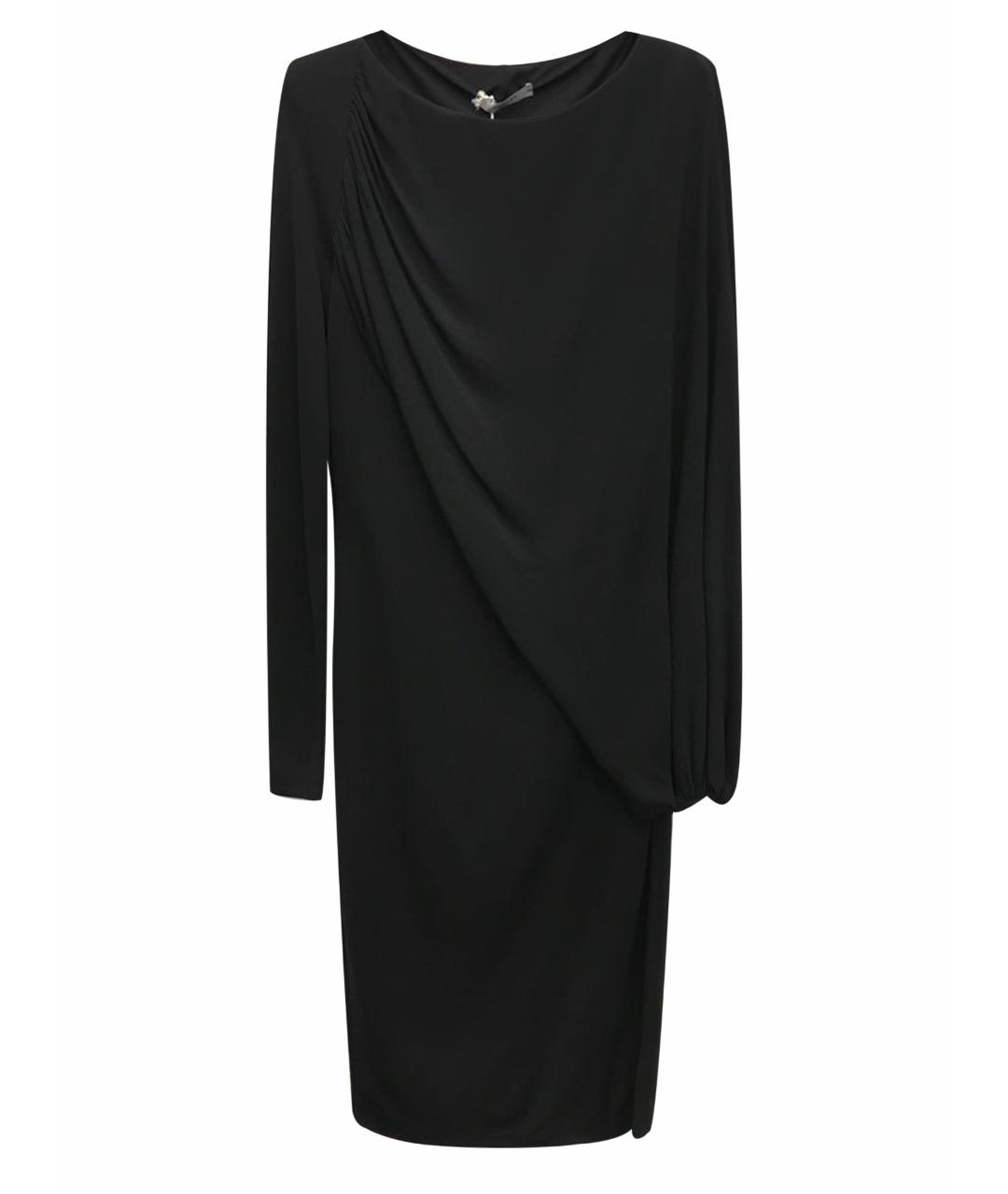 GIVENCHY Черное вискозное коктейльное платье, фото 1