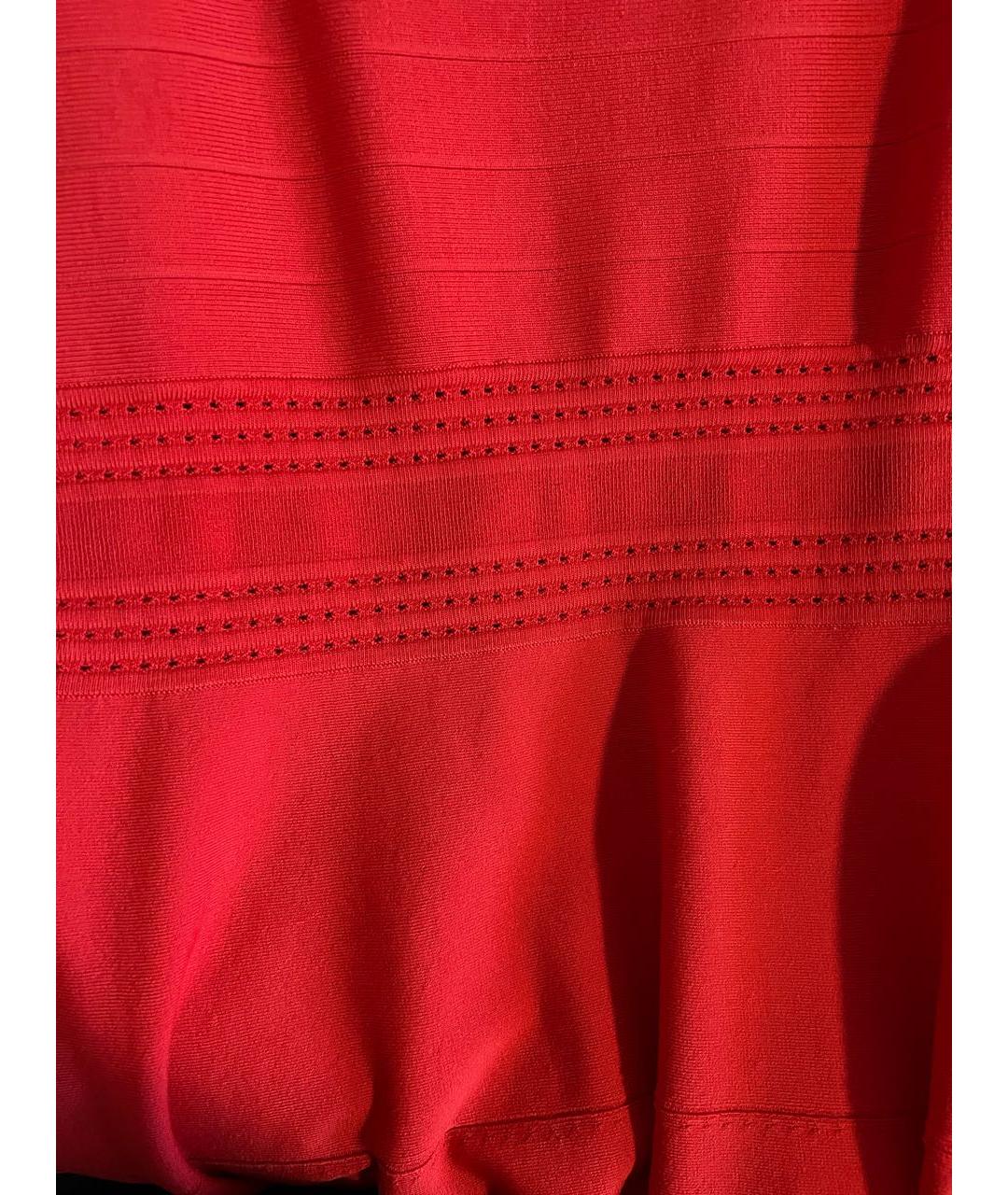 DIANE VON FURSTENBERG Красное коктейльное платье, фото 4