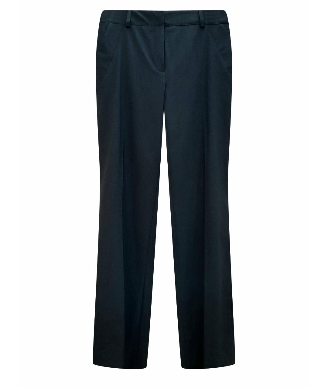 BA&SH Черные шерстяные прямые брюки, фото 1