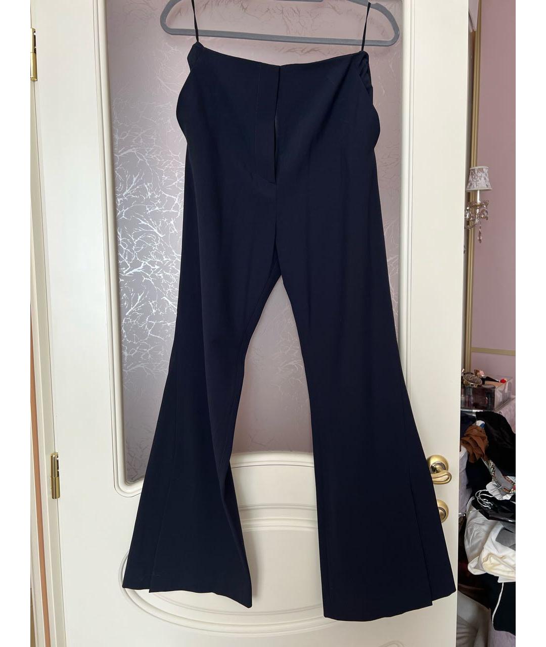 NANUSHKA Темно-синие брюки узкие, фото 2