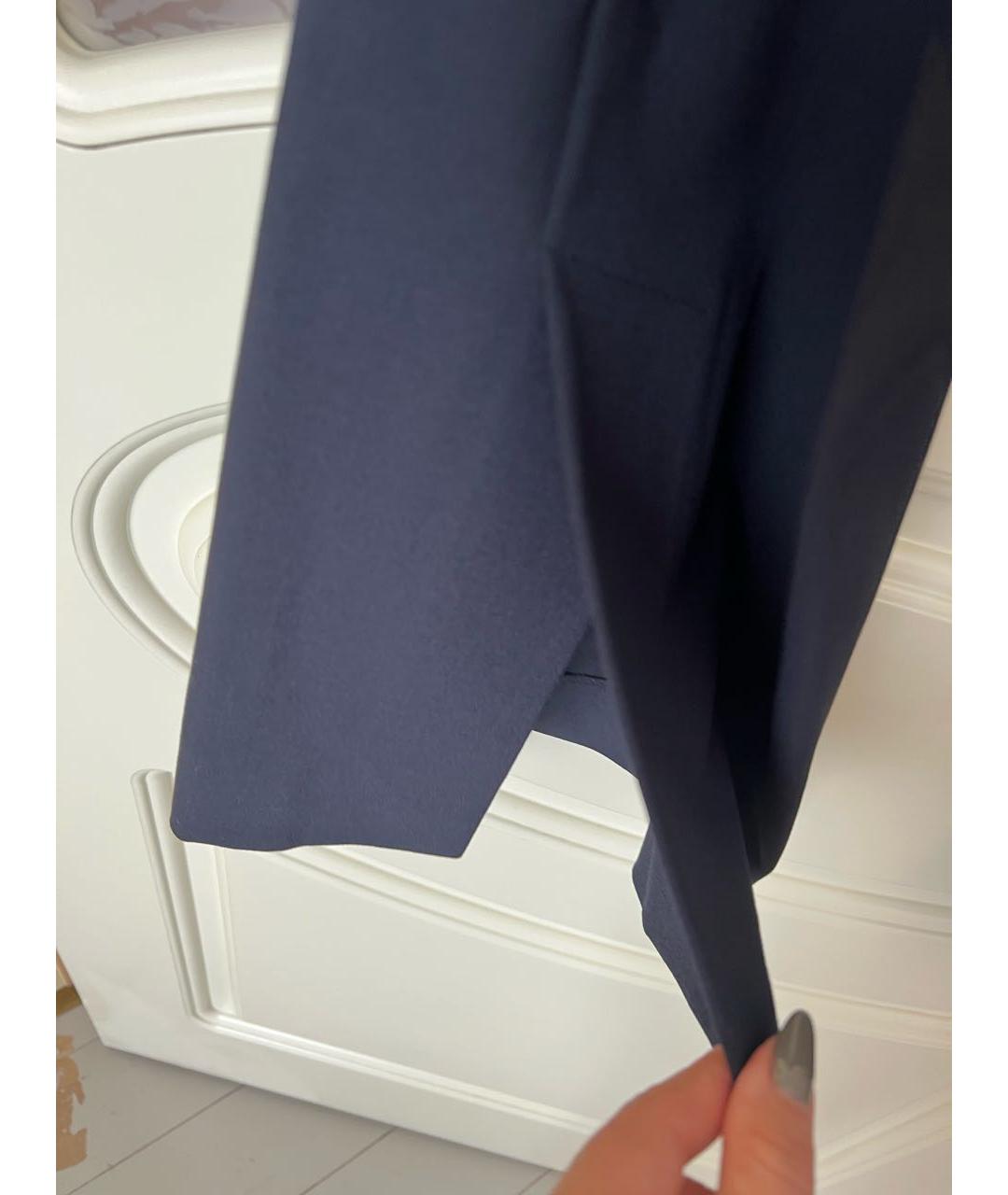 NANUSHKA Темно-синие брюки узкие, фото 3