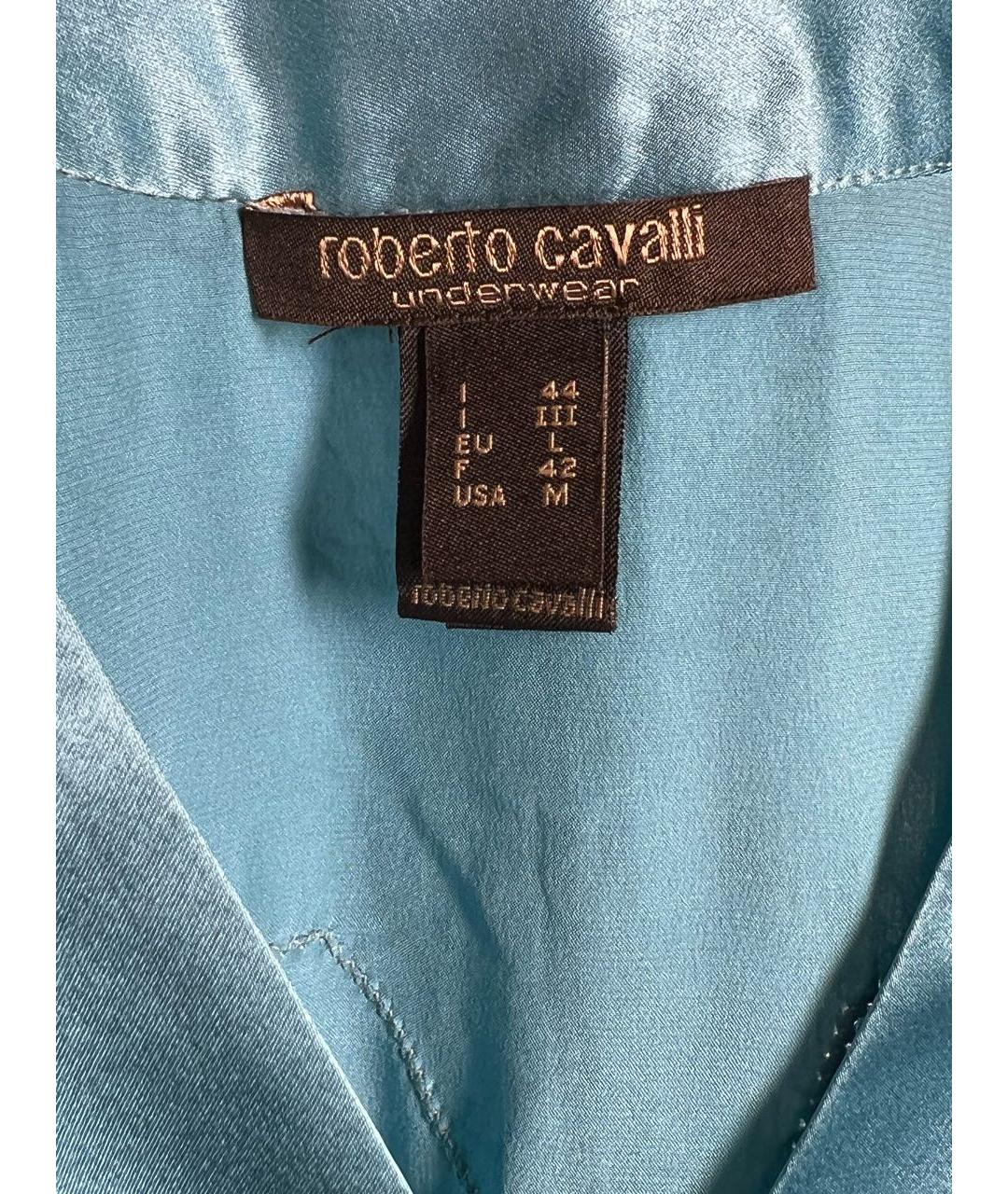 ROBERTO CAVALLI Голубая пижамы и сорочки, фото 8