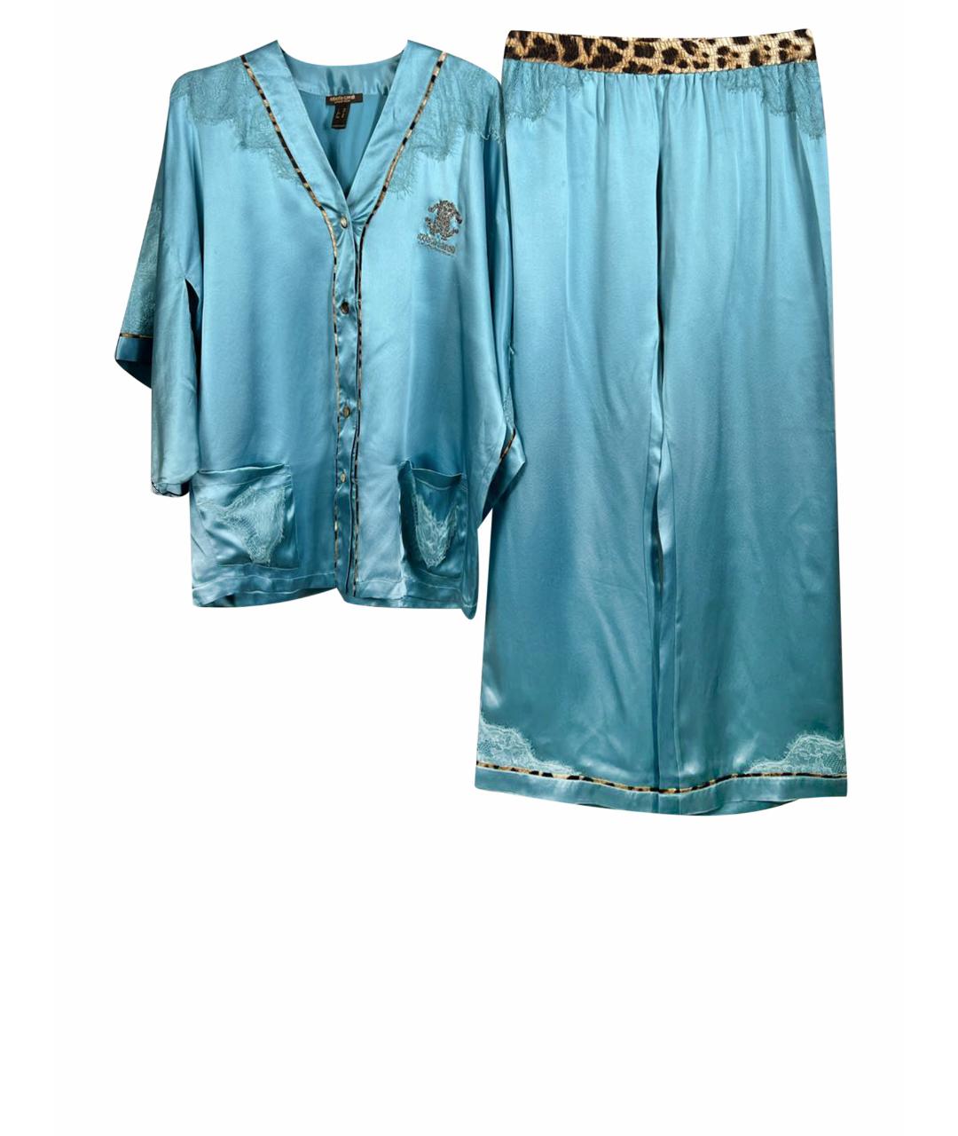 ROBERTO CAVALLI Голубая пижамы и сорочки, фото 1