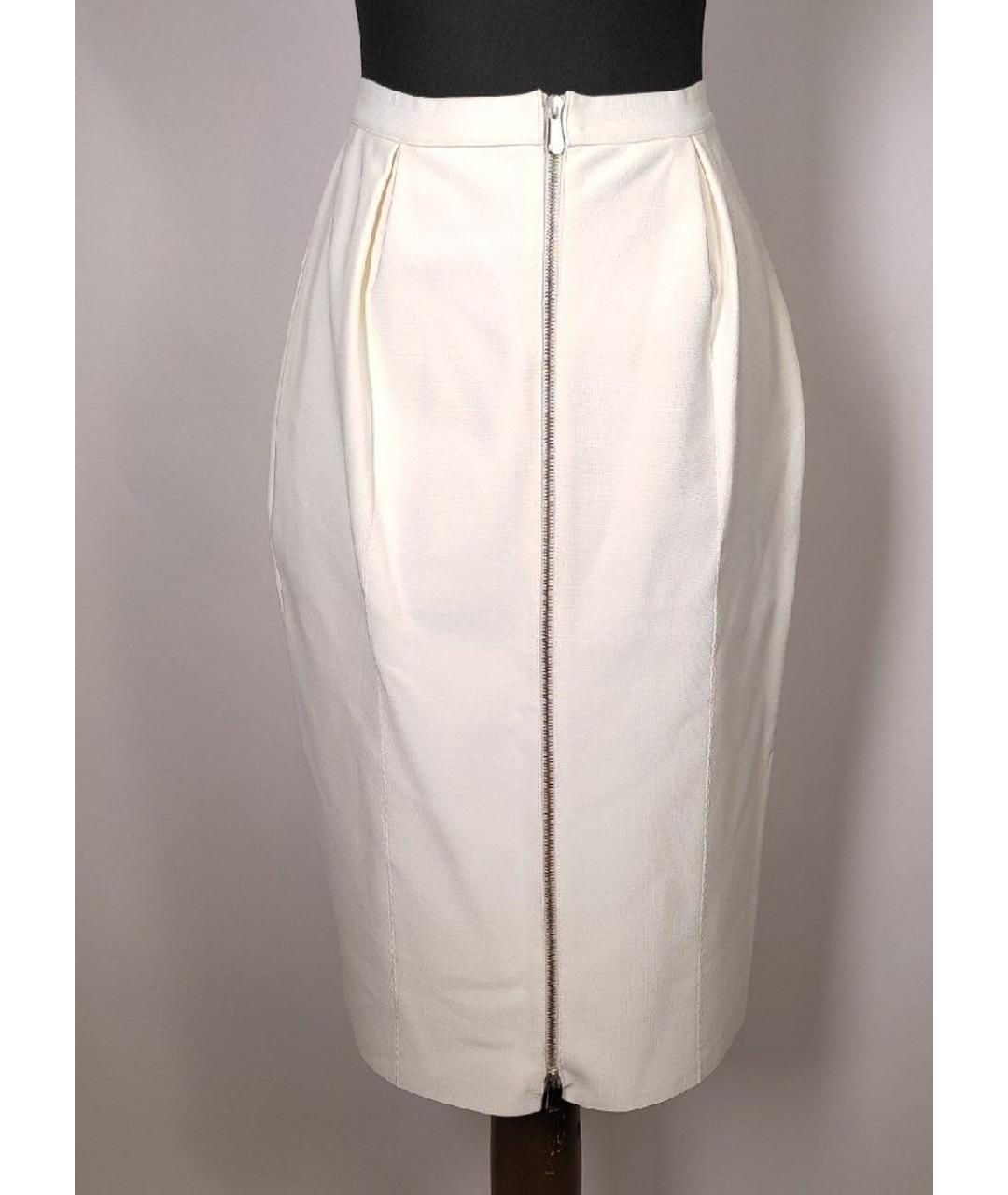 CHRISTIAN DIOR PRE-OWNED Белый вискозный костюм с юбками, фото 2
