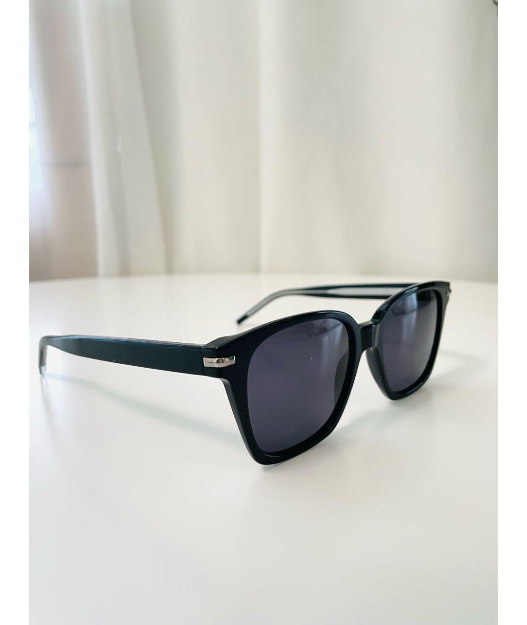 HUGO BOSS Черные пластиковые солнцезащитные очки, фото 3