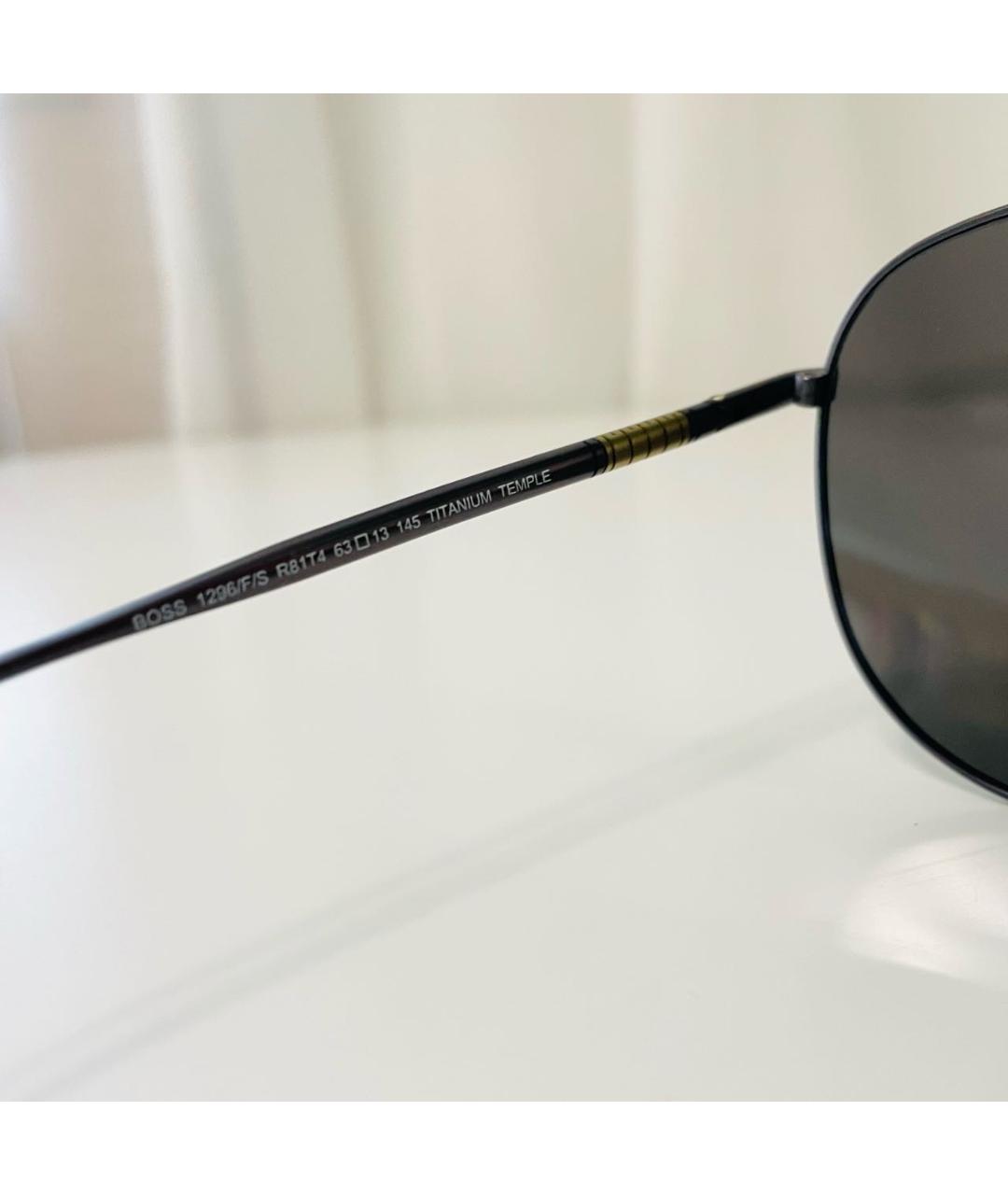HUGO BOSS Металлические солнцезащитные очки, фото 5