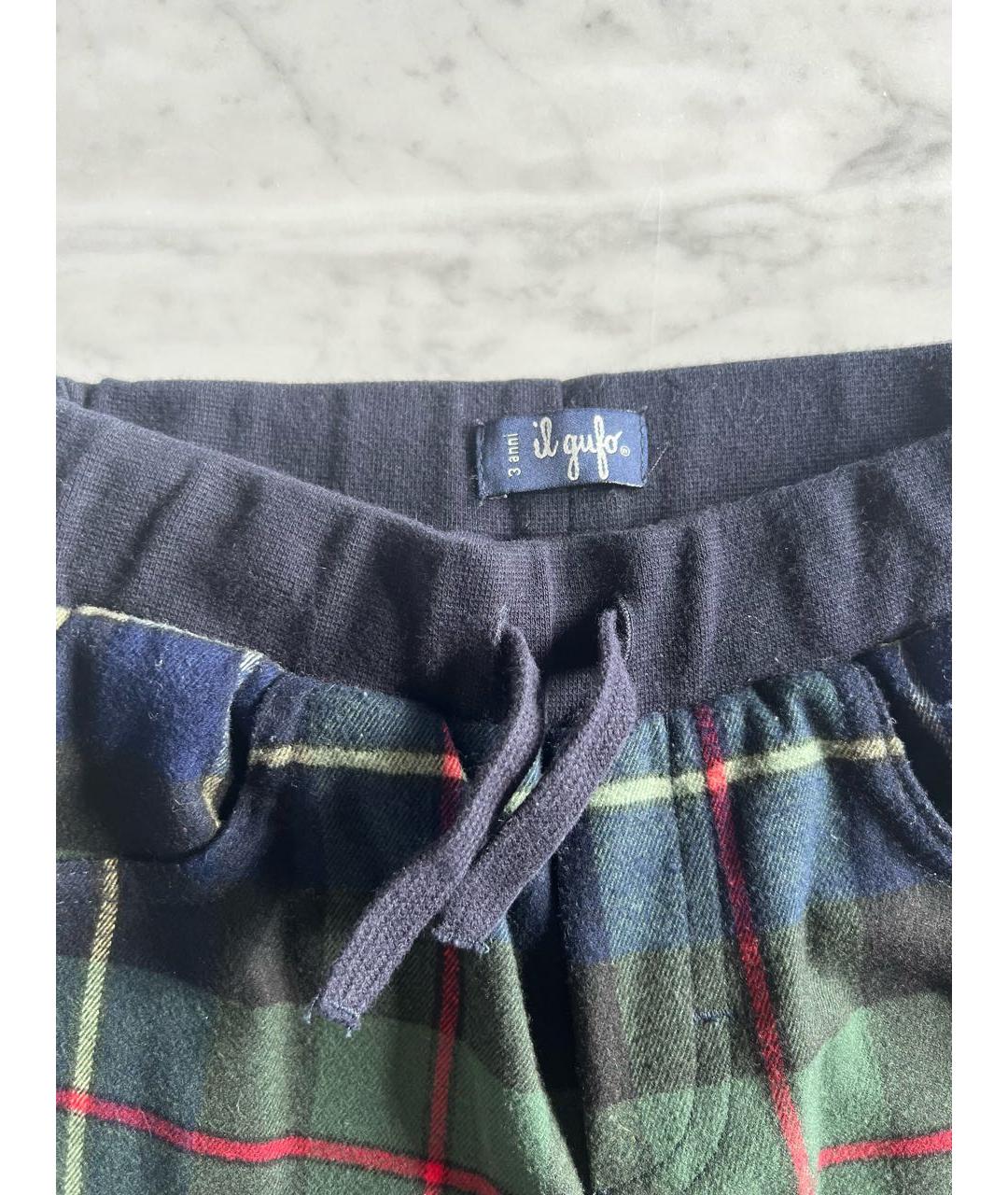 IL GUFO Мульти полиэстеровые брюки и шорты, фото 3