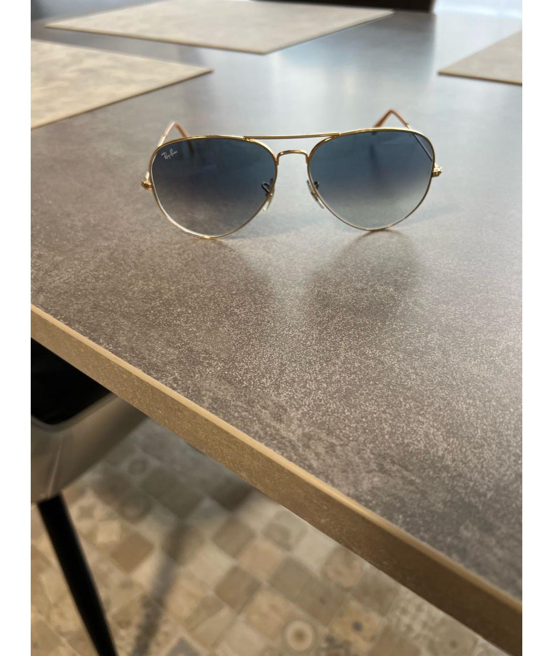 RAY BAN Синие солнцезащитные очки, фото 5