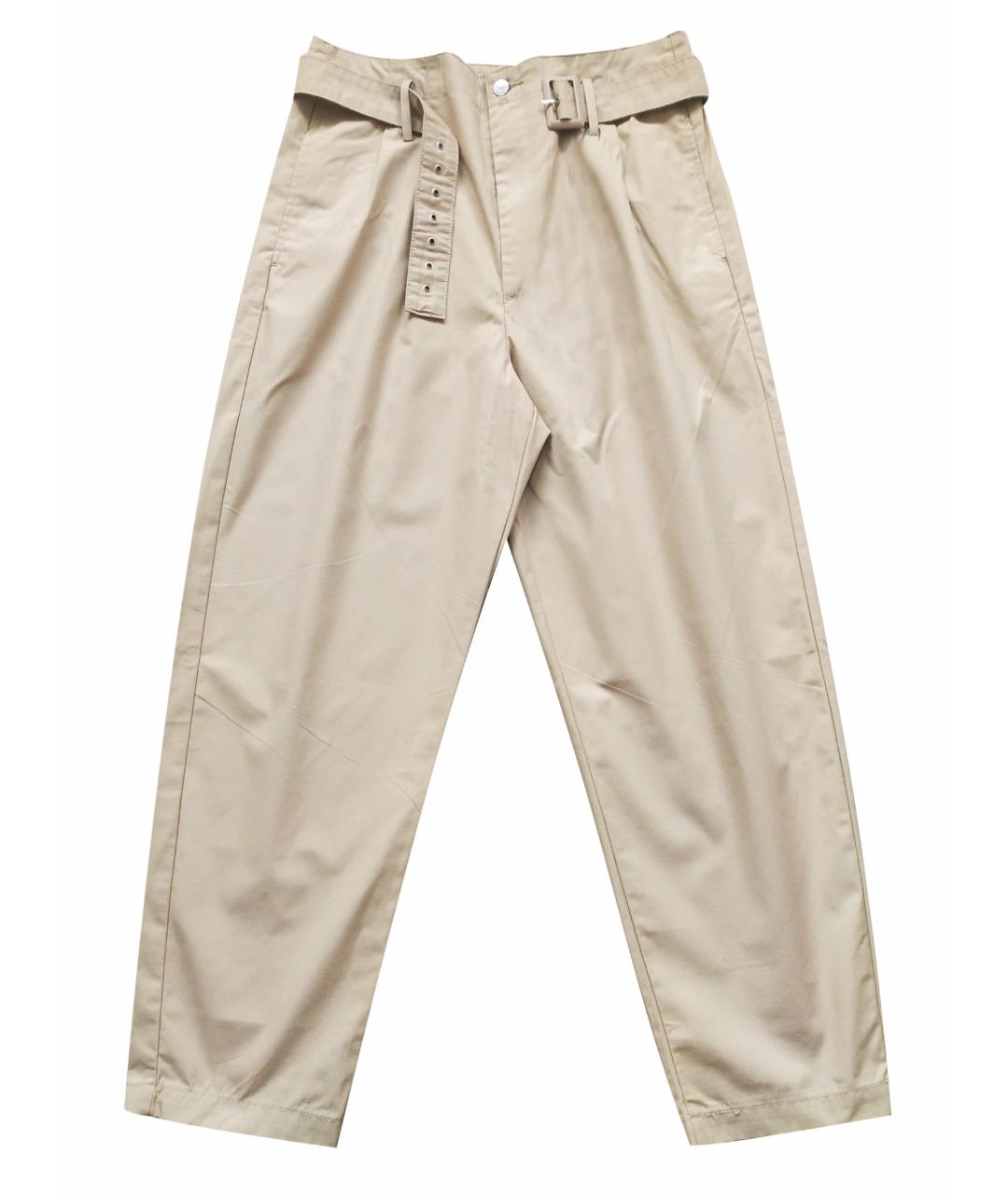 LEVI'S Бежевые хлопковые брюки широкие, фото 1