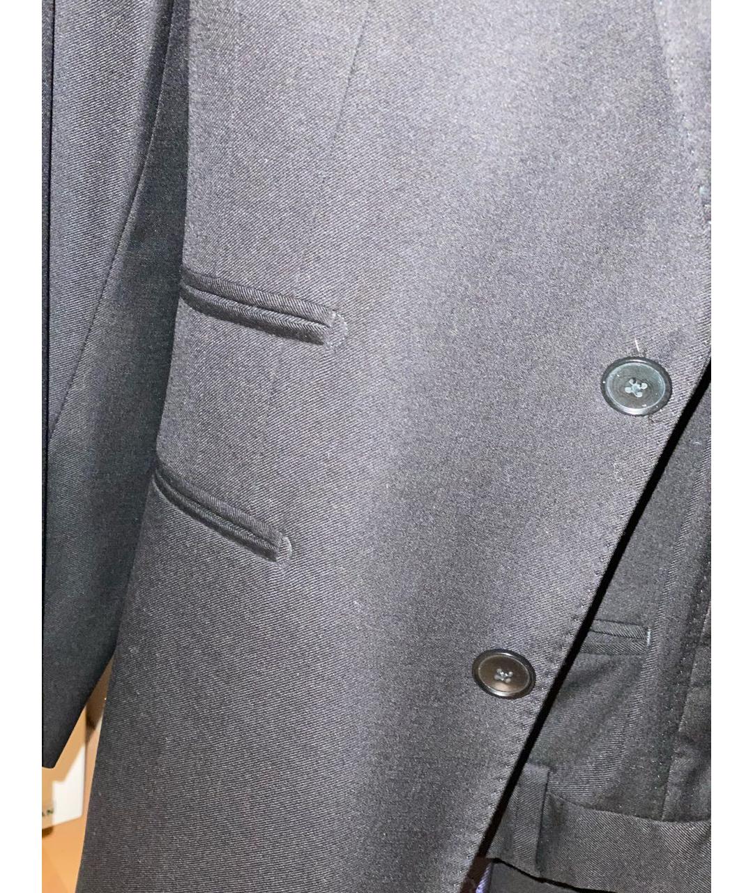 PATRICK HELLMANN Черный шерстяной пиджак, фото 3