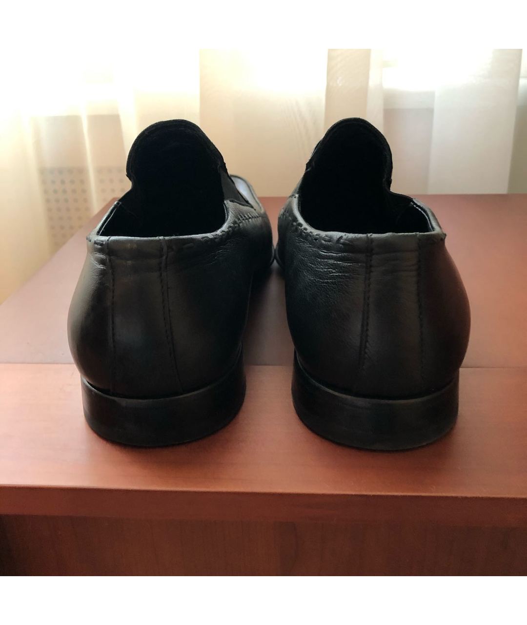 ALDO BRUE Черные кожаные туфли, фото 4