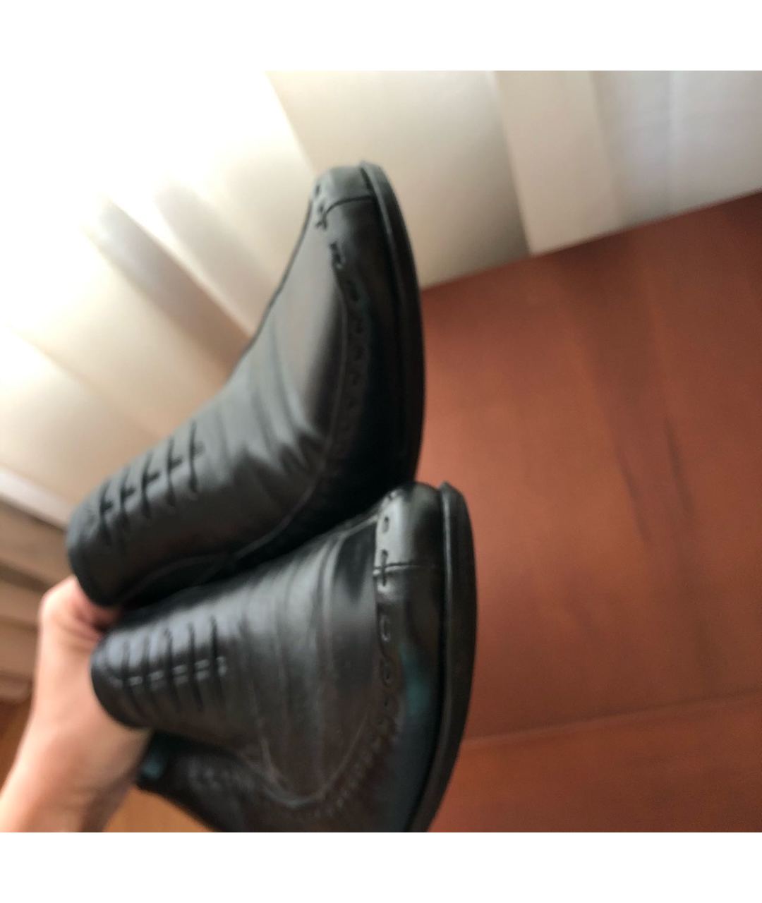 ALDO BRUE Черные кожаные туфли, фото 6