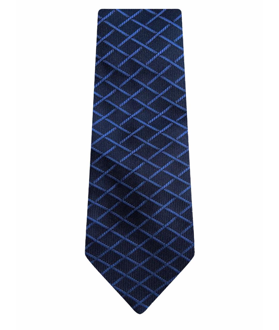CANALI Синий шелковый галстук, фото 1
