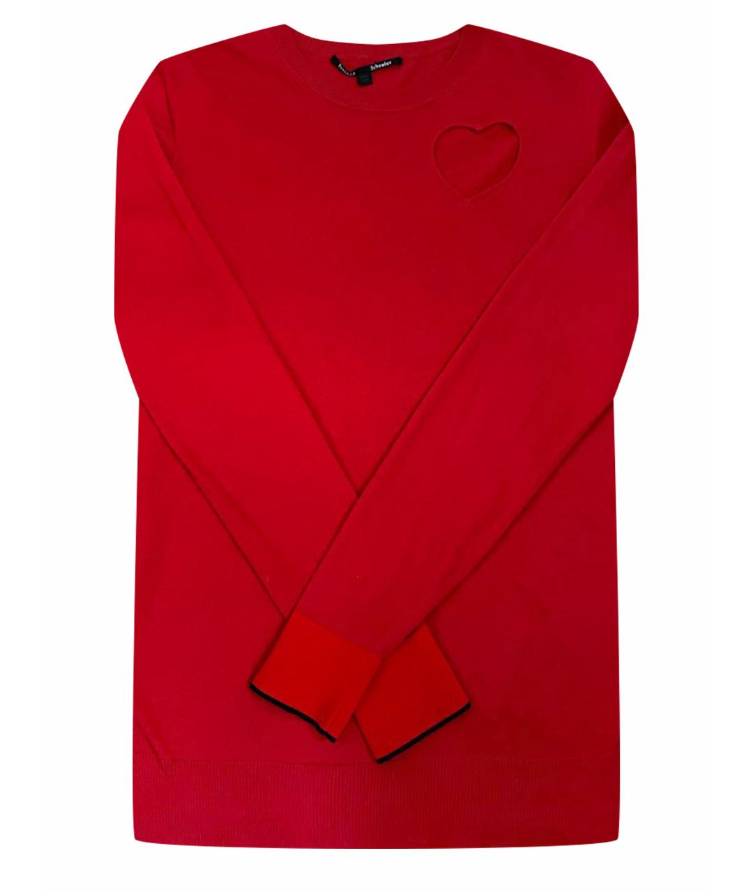 PROENZA SCHOULER Красный хлопковый джемпер / свитер, фото 1