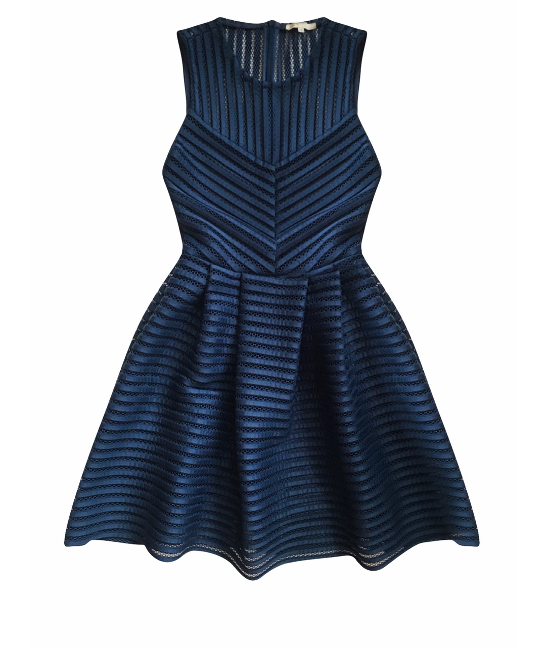 MAJE Синее полиэстеровое повседневное платье, фото 1