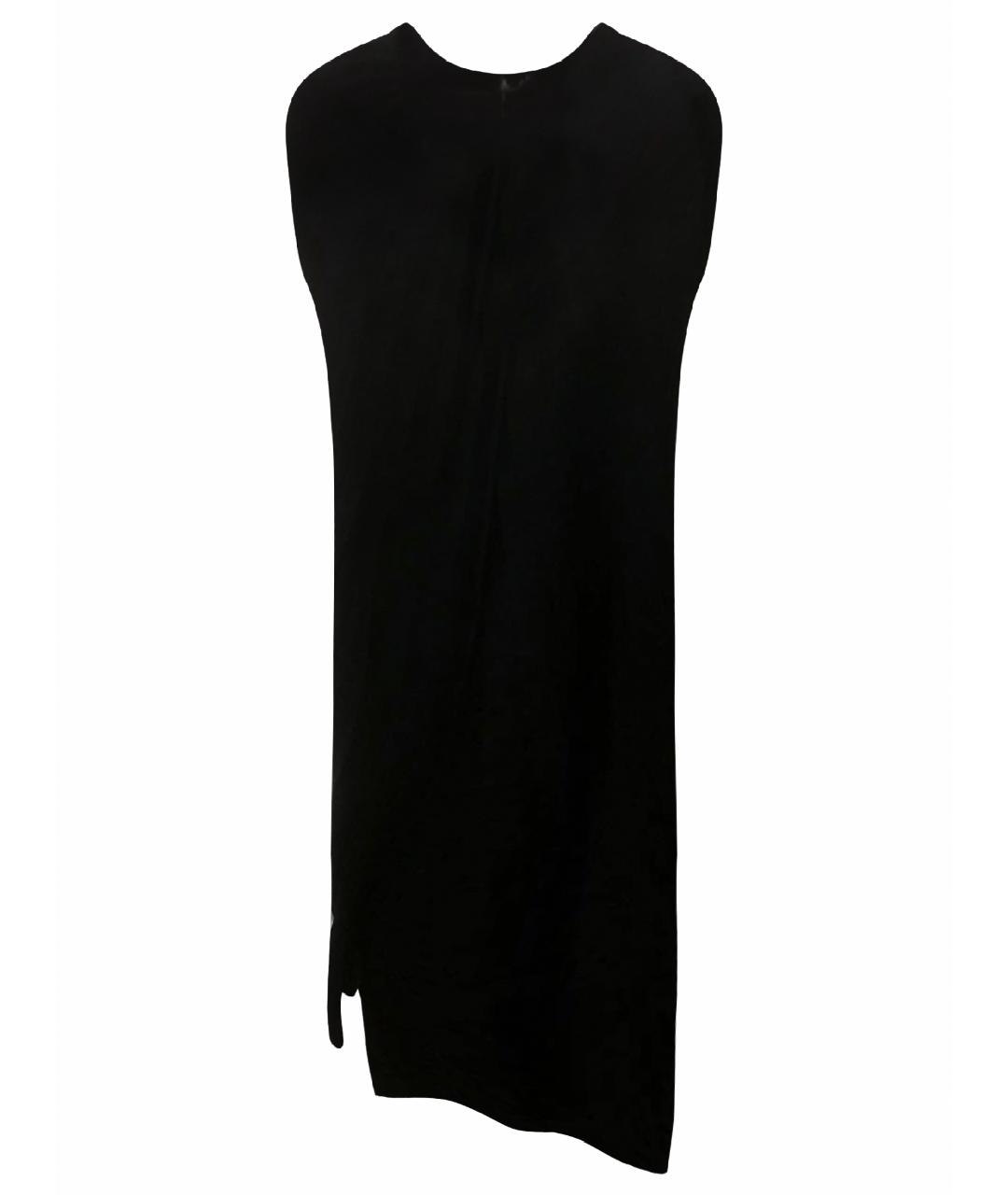 A.W.A.K.E. MODE Черное полиэстеровое коктейльное платье, фото 1