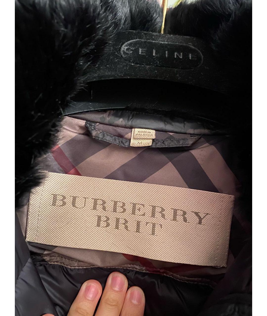 BURBERRY Хаки пуховик, фото 3