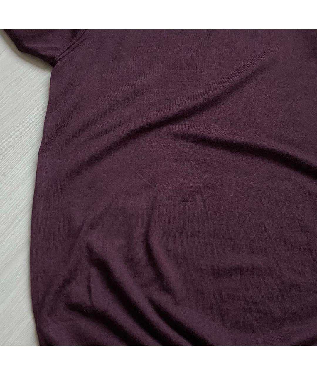 ERMENEGILDO ZEGNA Фиолетовый шерстяной джемпер / свитер, фото 4