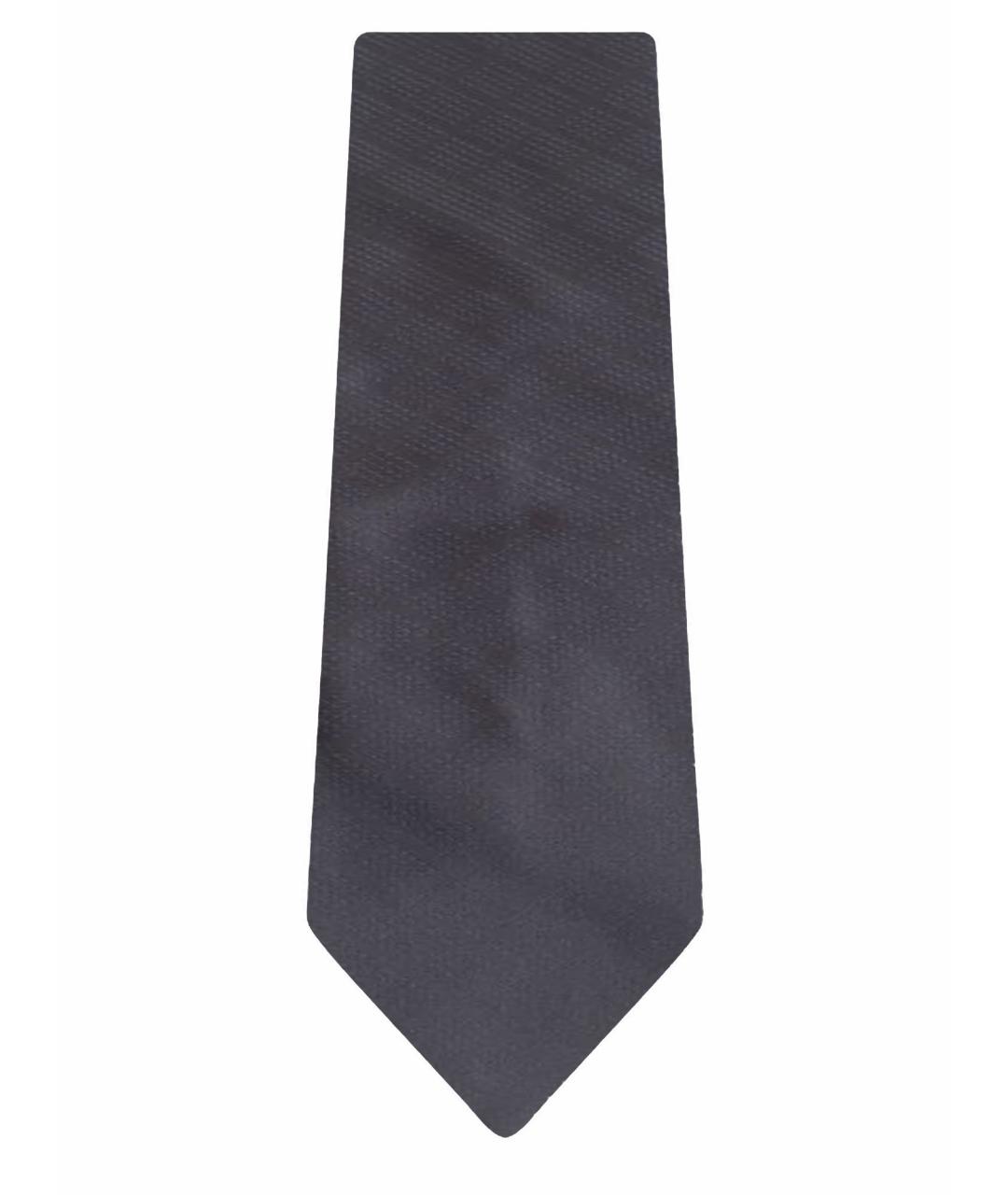 STEFANO RICCI Коричневый шелковый галстук, фото 1