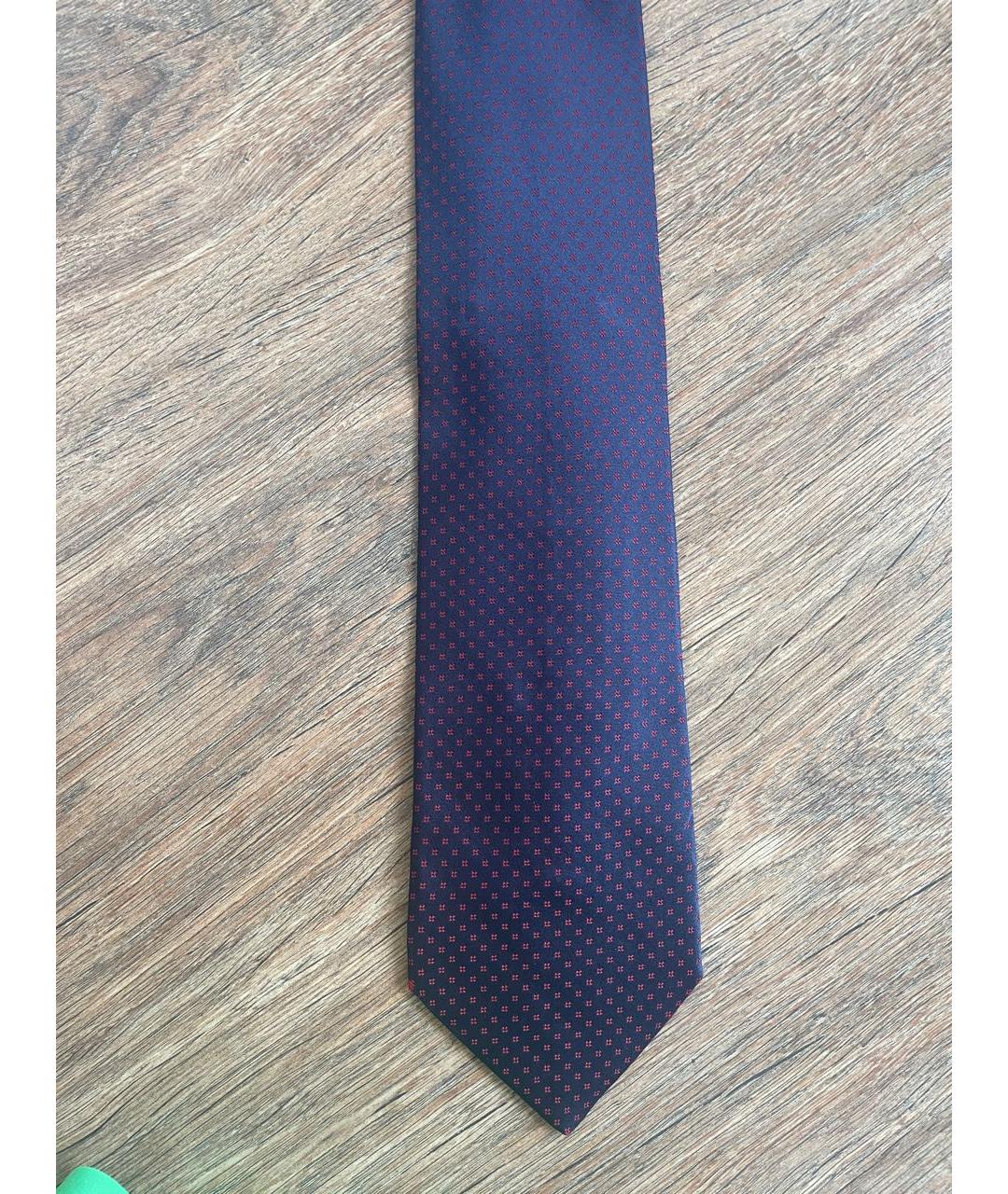 ZILLI Синий шелковый галстук, фото 6