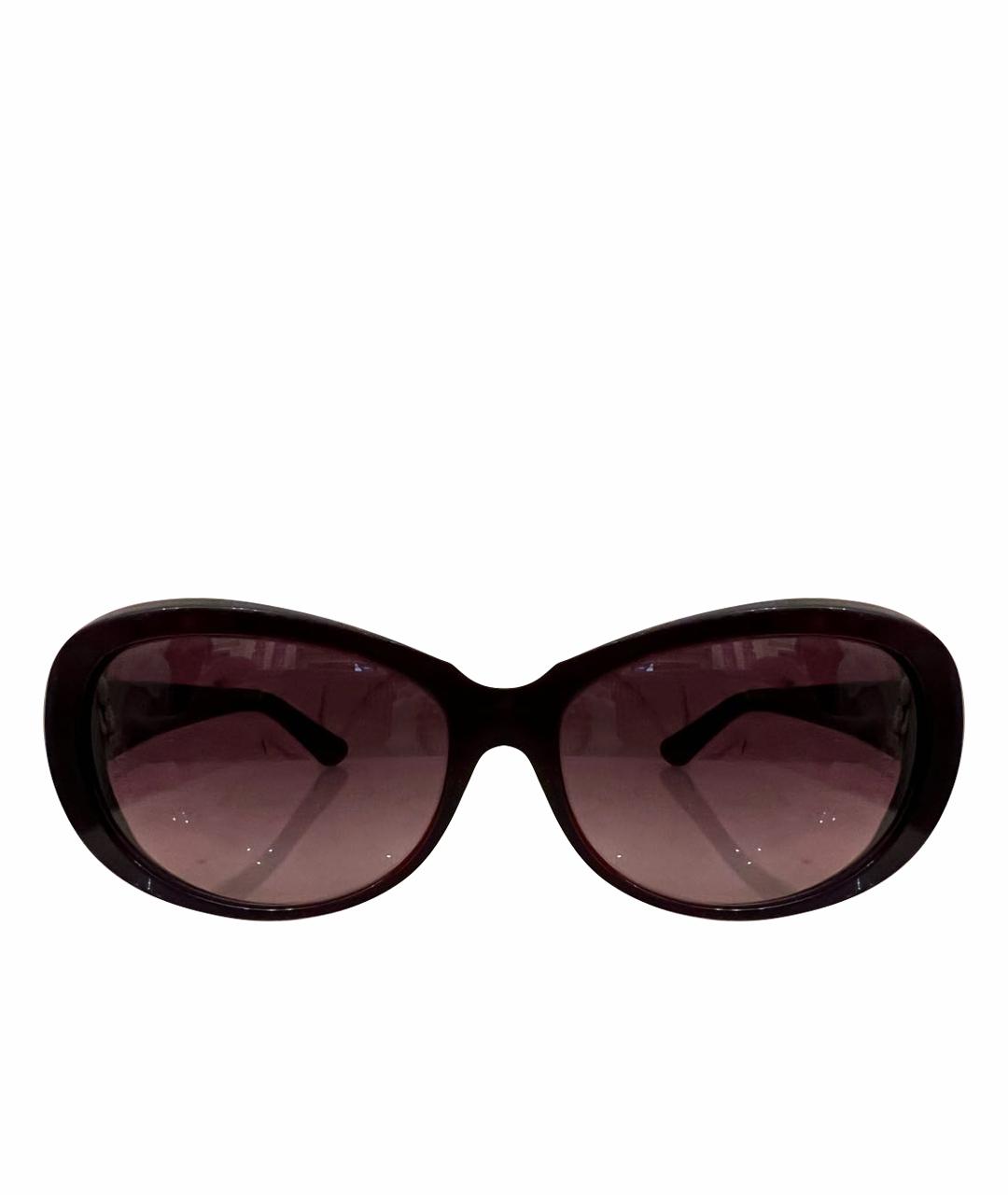 CARTIER Бордовые пластиковые солнцезащитные очки, фото 1