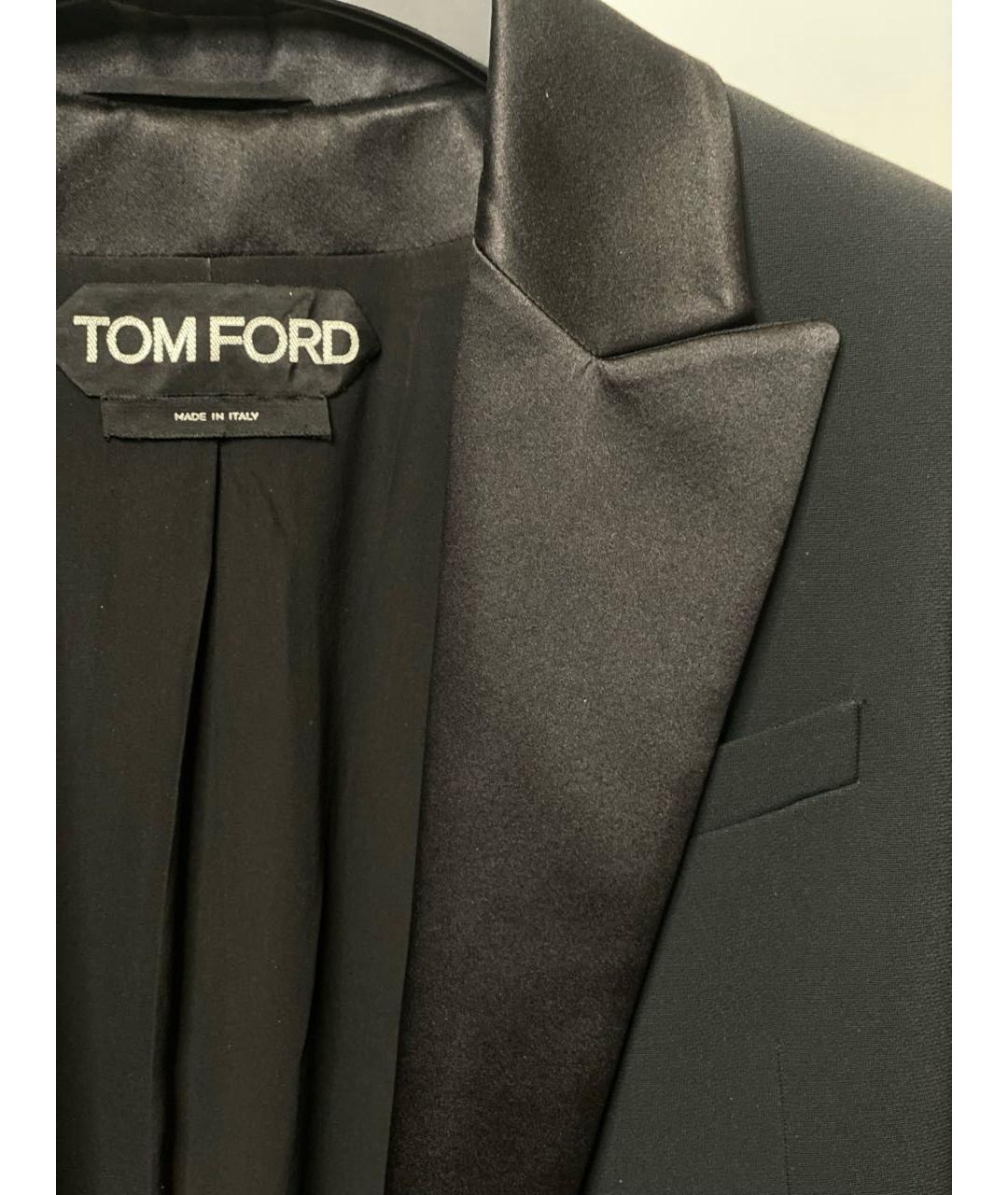 TOM FORD Черный вискозный жакет/пиджак, фото 3