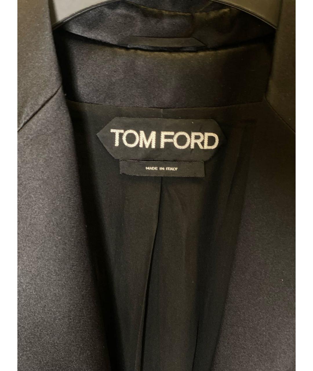 TOM FORD Черный вискозный жакет/пиджак, фото 7