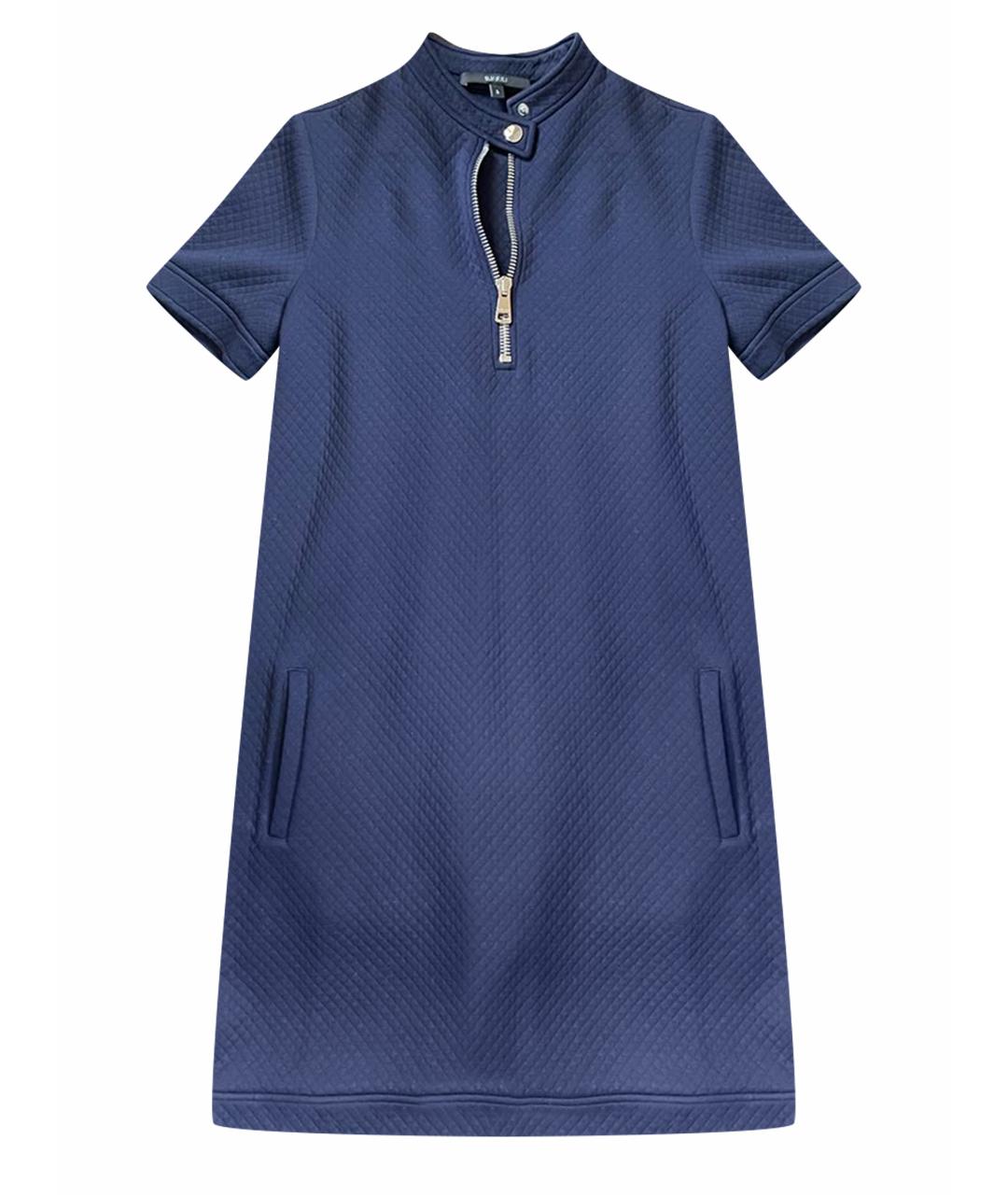 GUCCI Синее полиамидовое вечернее платье, фото 1