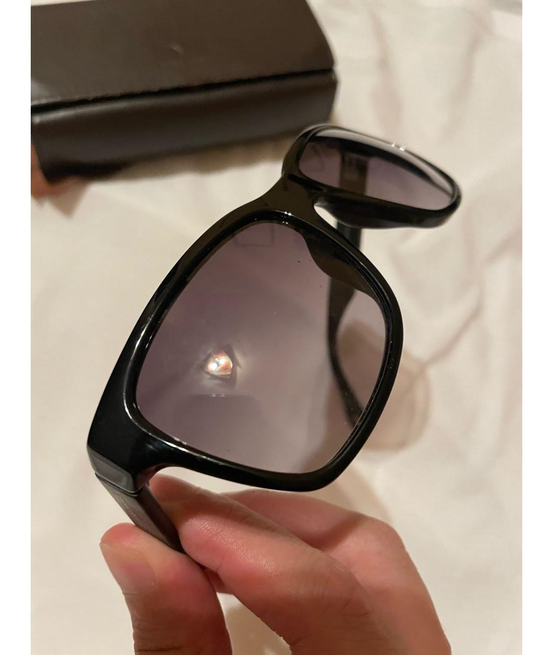 HUGO BOSS Черные пластиковые солнцезащитные очки, фото 7
