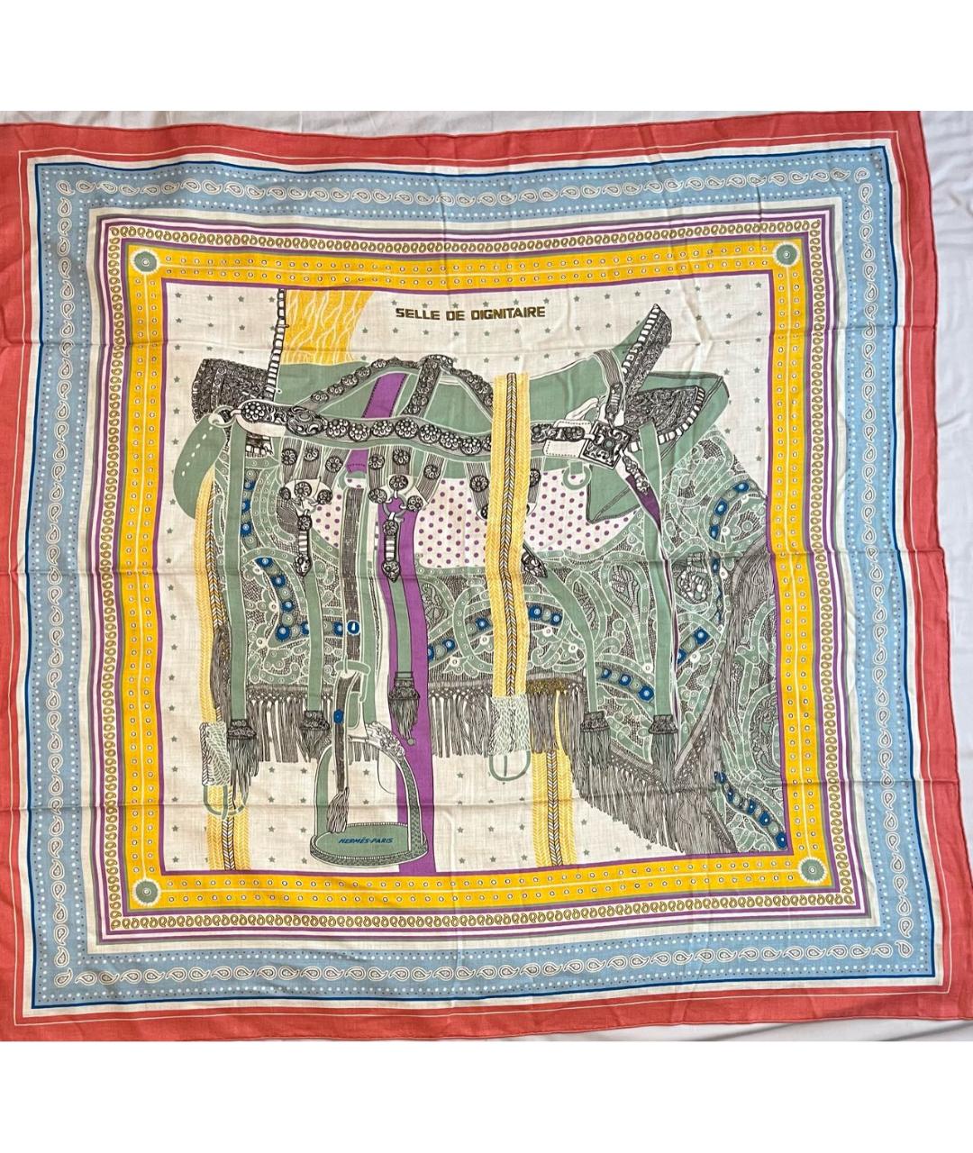 HERMES PRE-OWNED Мульти кашемировый платок, фото 2