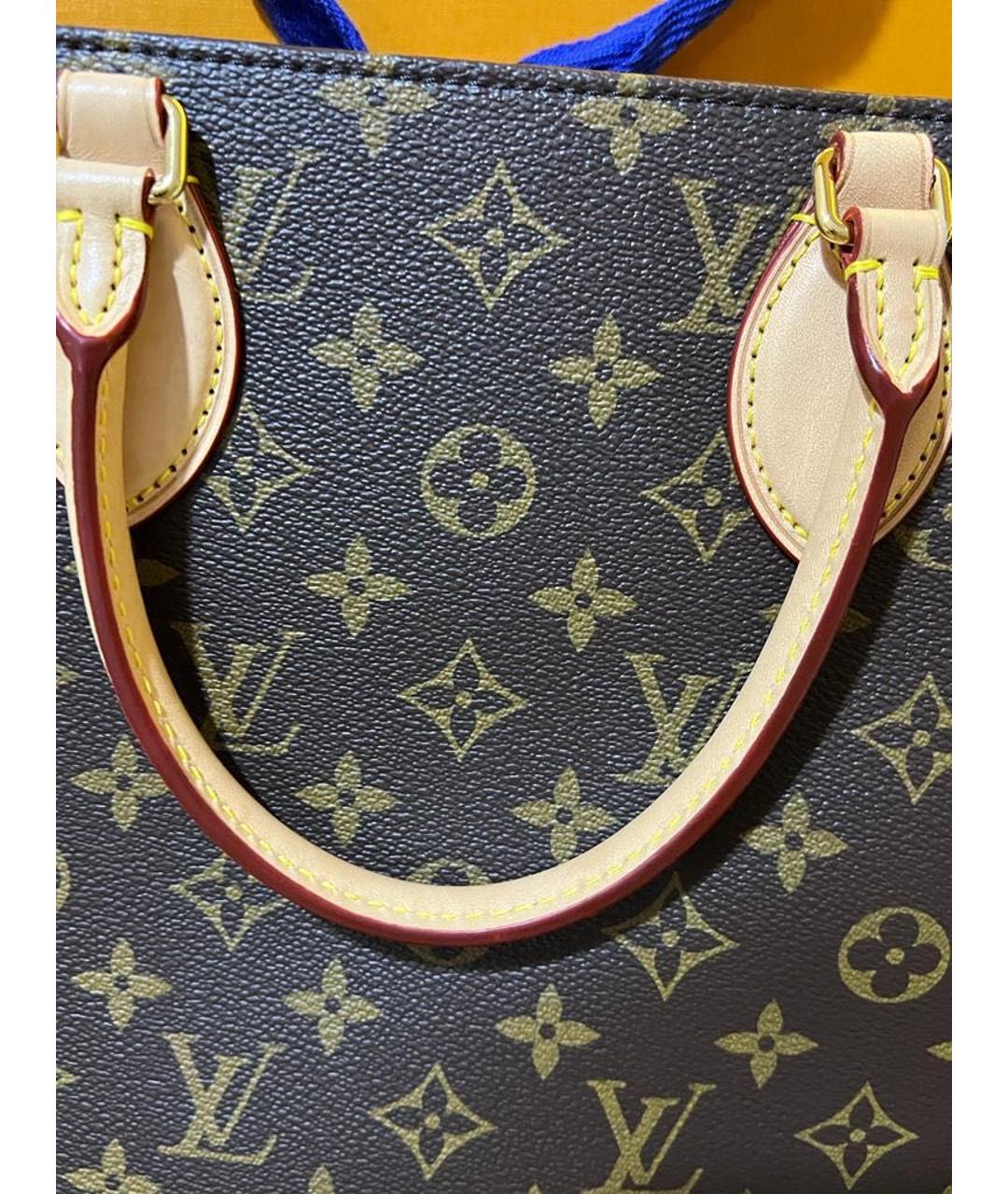 LOUIS VUITTON Коричневая сумка тоут, фото 5