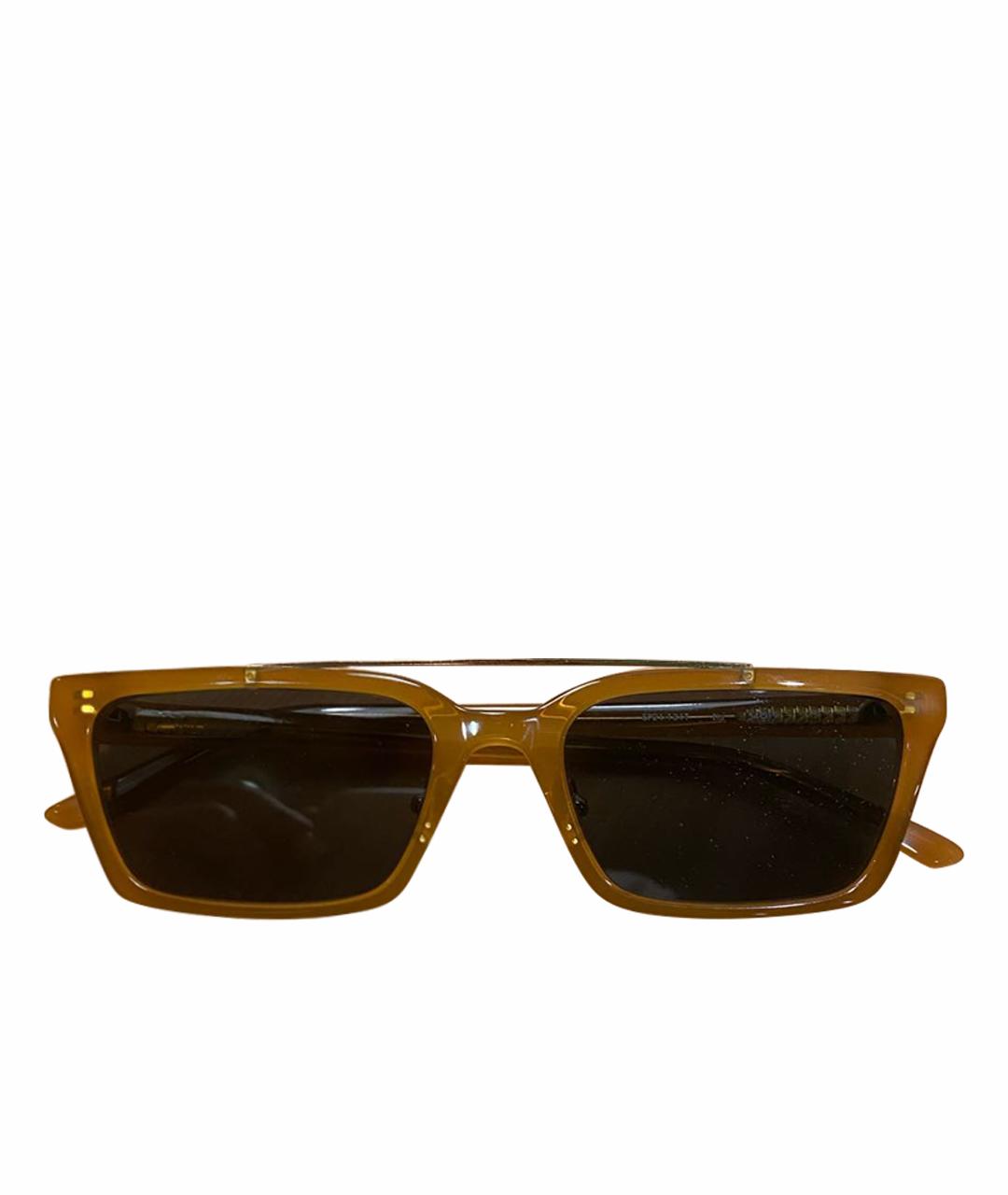 SELF-PORTRAIT Оранжевое пластиковые солнцезащитные очки, фото 1
