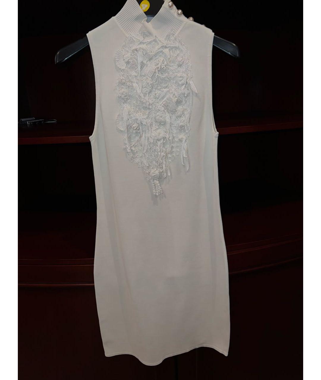CHANEL PRE-OWNED Белое вечернее платье, фото 6