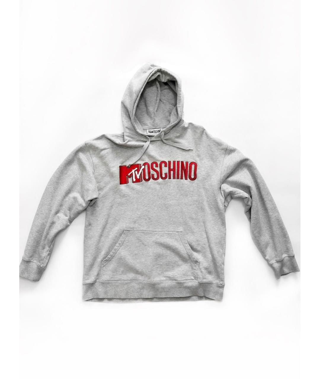 MOSCHINO Серый хлопковый спортивные костюмы, фото 8