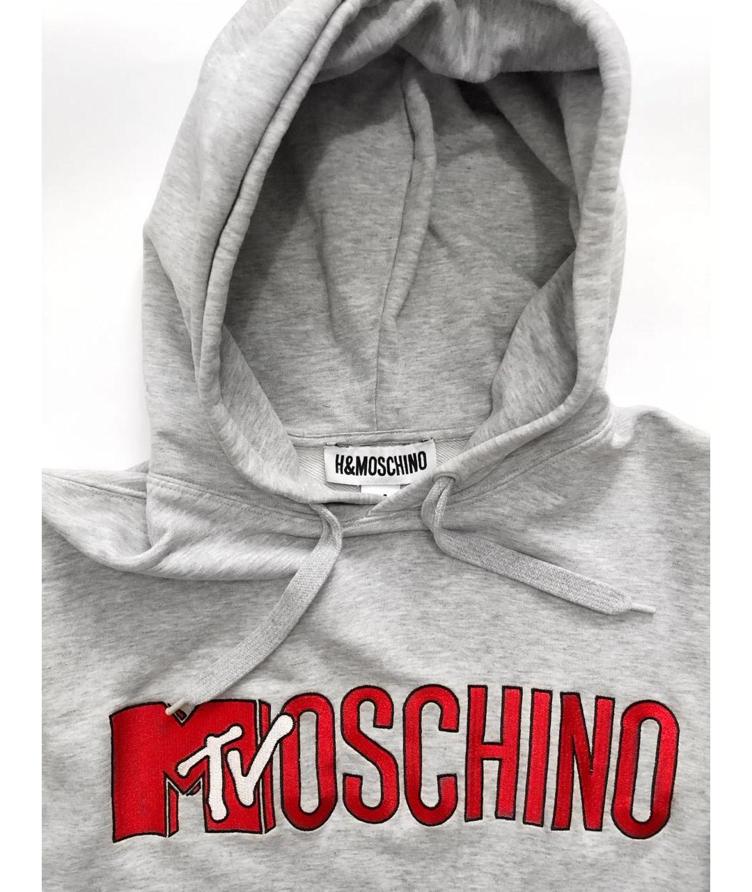 MOSCHINO Серый хлопковый спортивные костюмы, фото 7