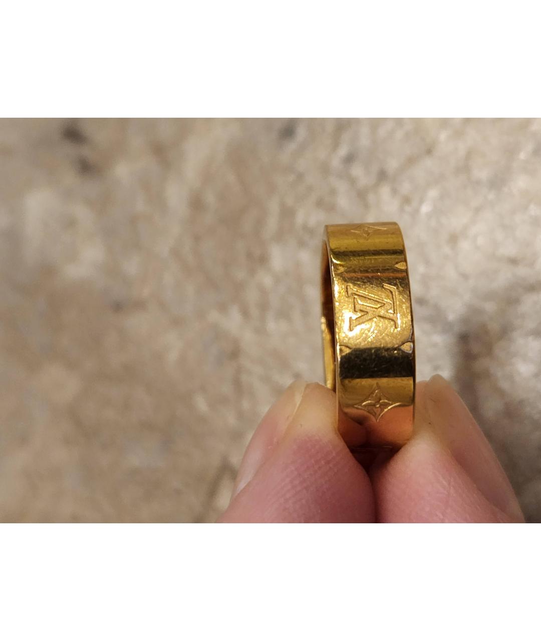 LOUIS VUITTON PRE-OWNED Золотое металлическое кольцо, фото 5