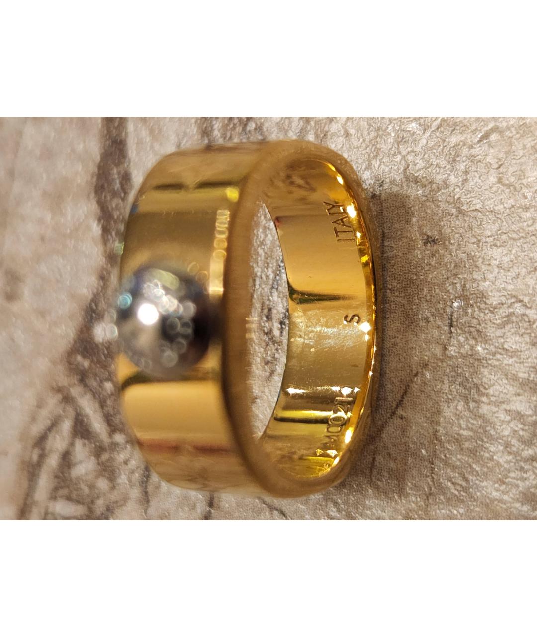 LOUIS VUITTON PRE-OWNED Золотое металлическое кольцо, фото 3