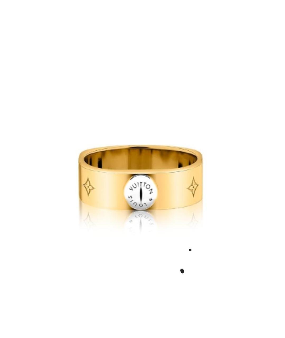 LOUIS VUITTON PRE-OWNED Золотое металлическое кольцо, фото 6